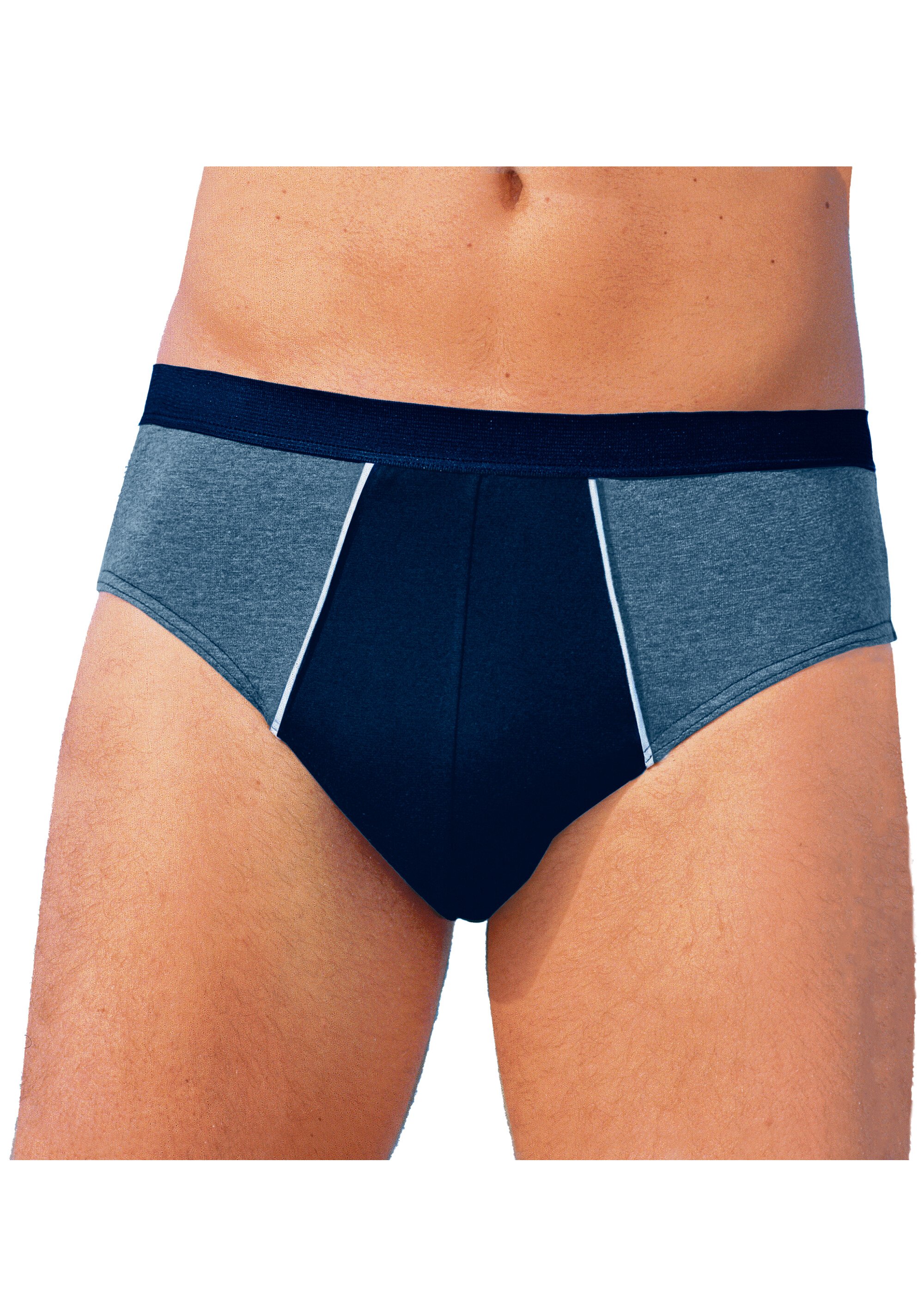 Lot de 2 slips fermés Homme Bleu IODE FA1