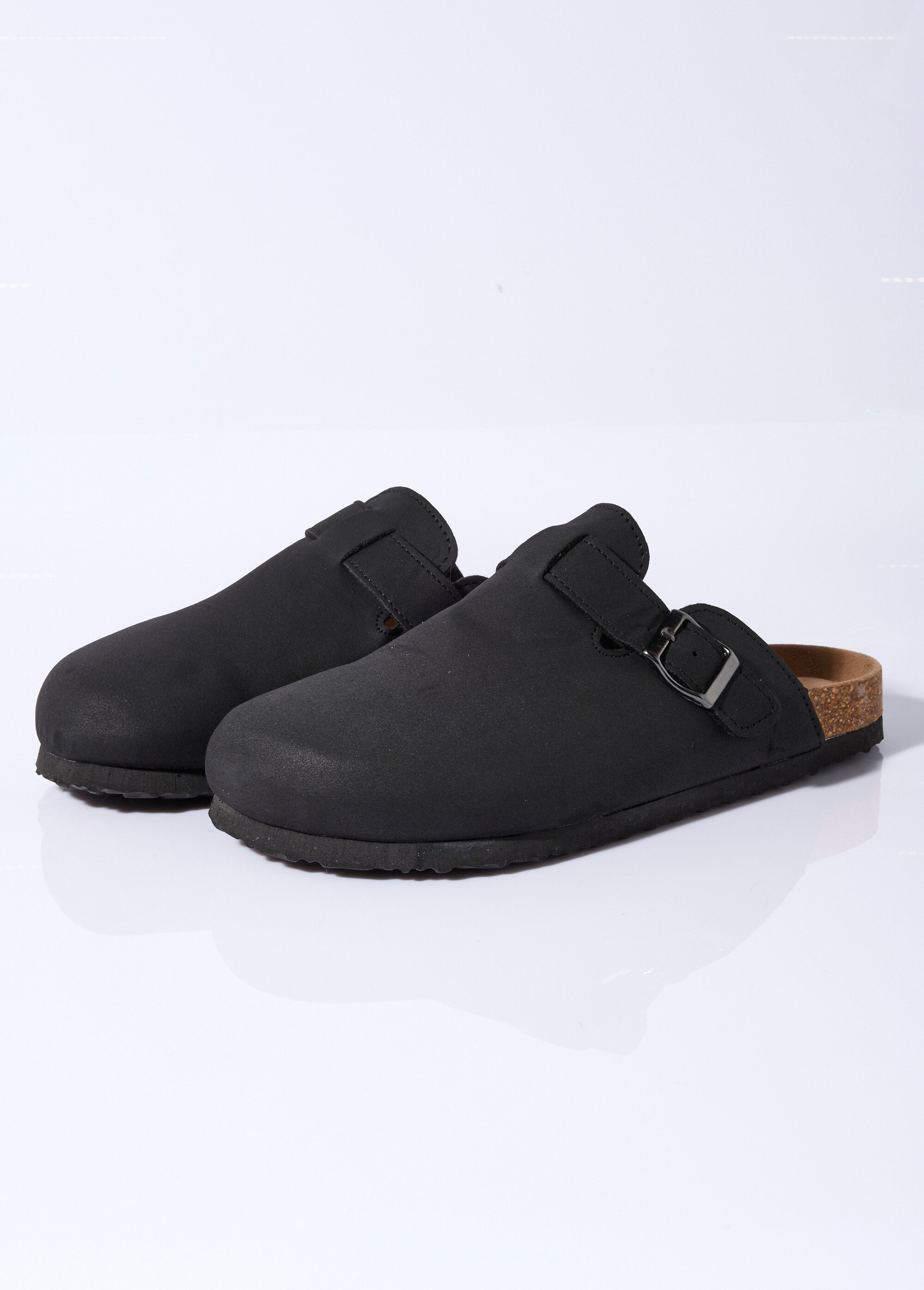 Mules façon sabots, semelle anatomique