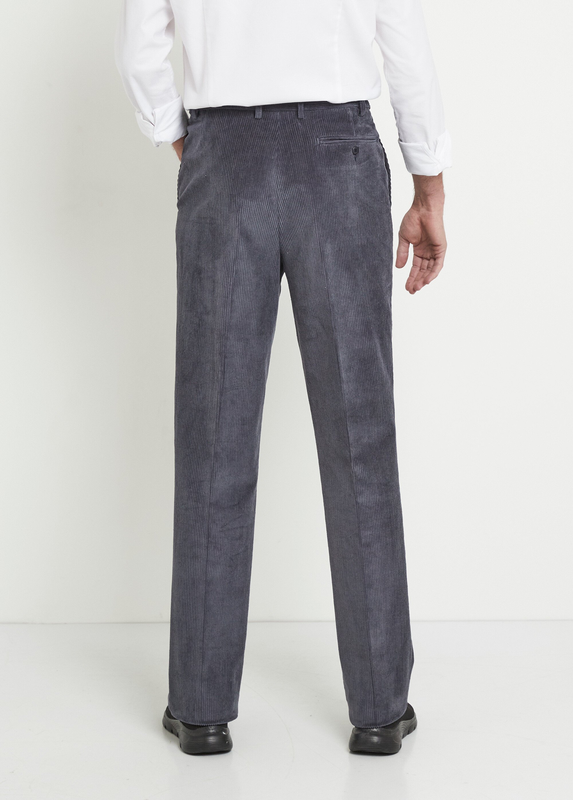 Pantalon droit ceinture élastiquée confort