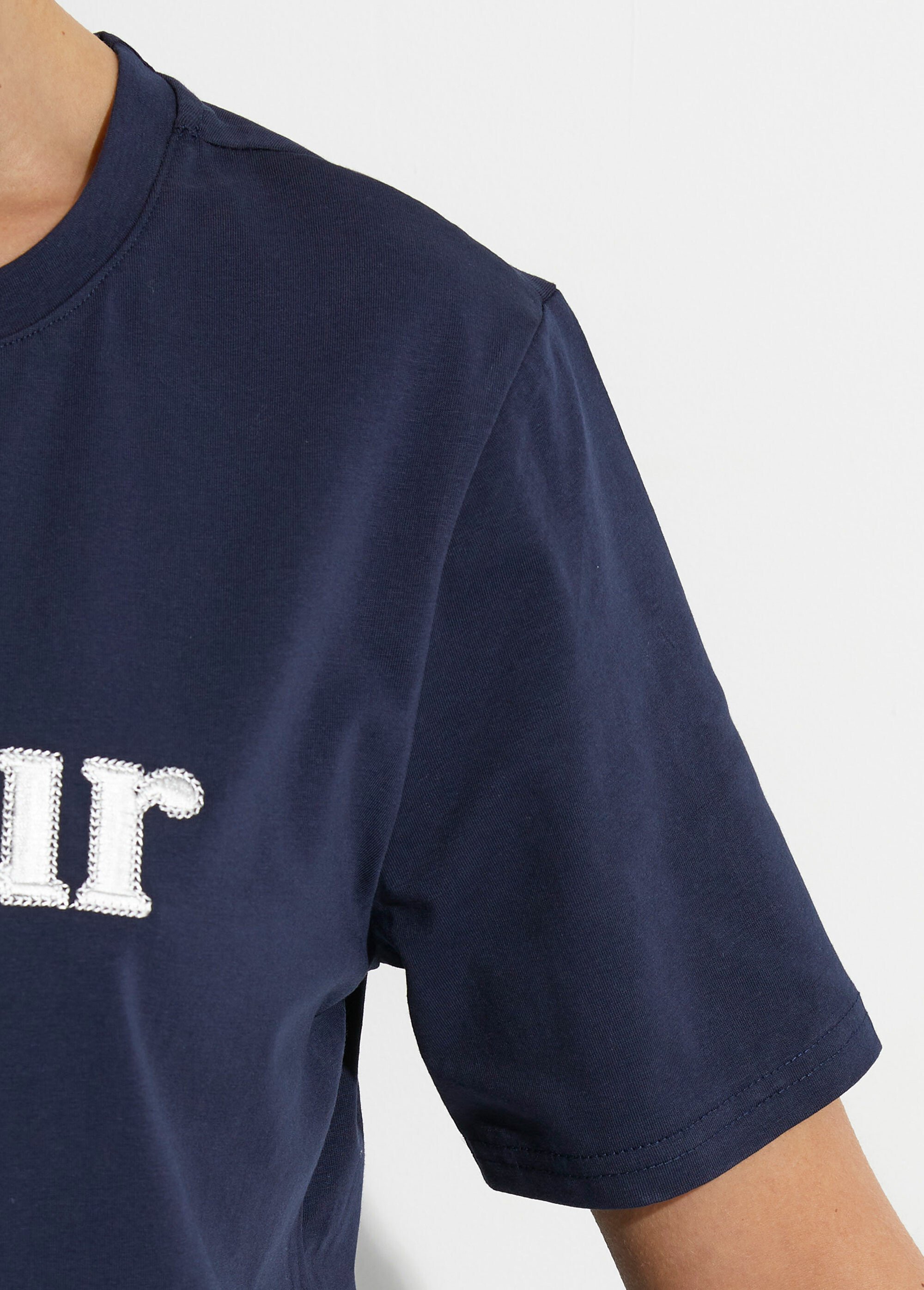 T-shirt coton avec inscription Amour