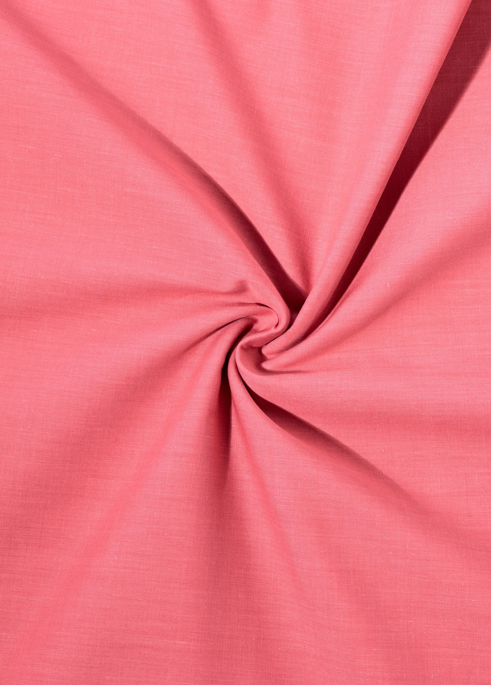 Coupon tissu polycoton fin 2R ROSE COT149249-1 FA1