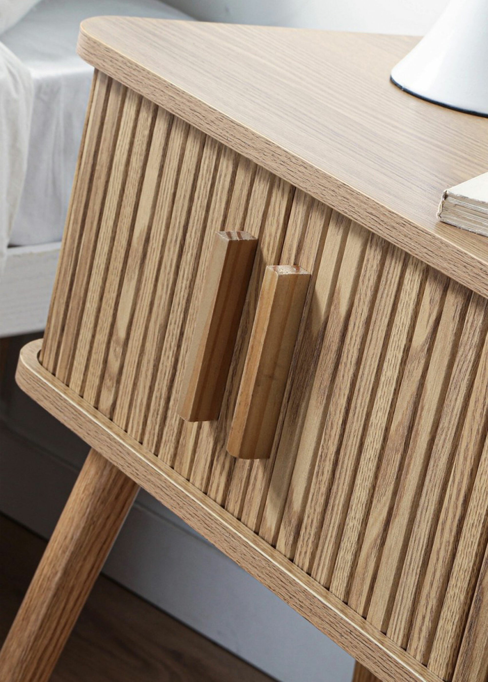 ERNEST Table chevet portes coulissantes