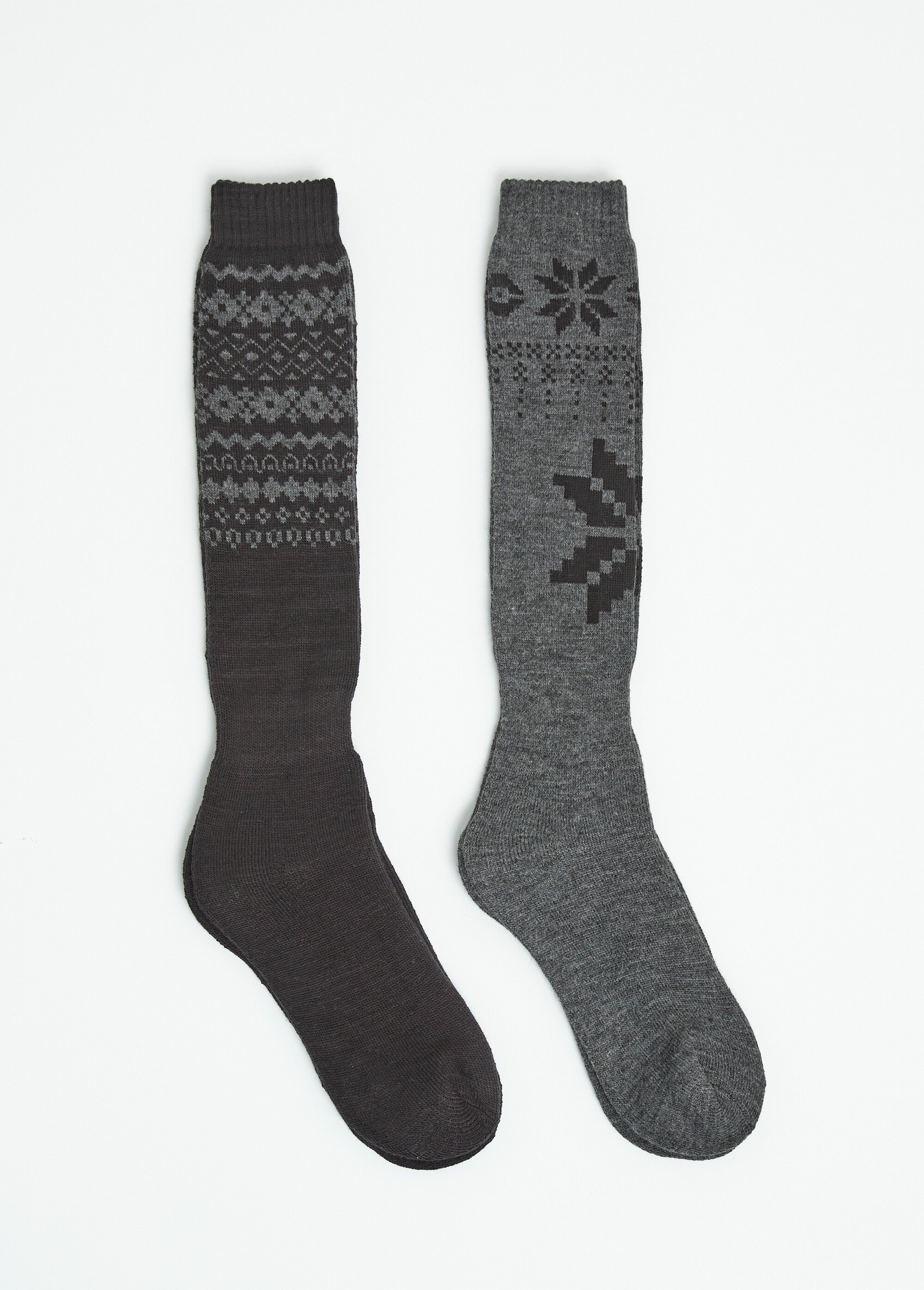 Lot de 2 Chaussettes de ski chaudes