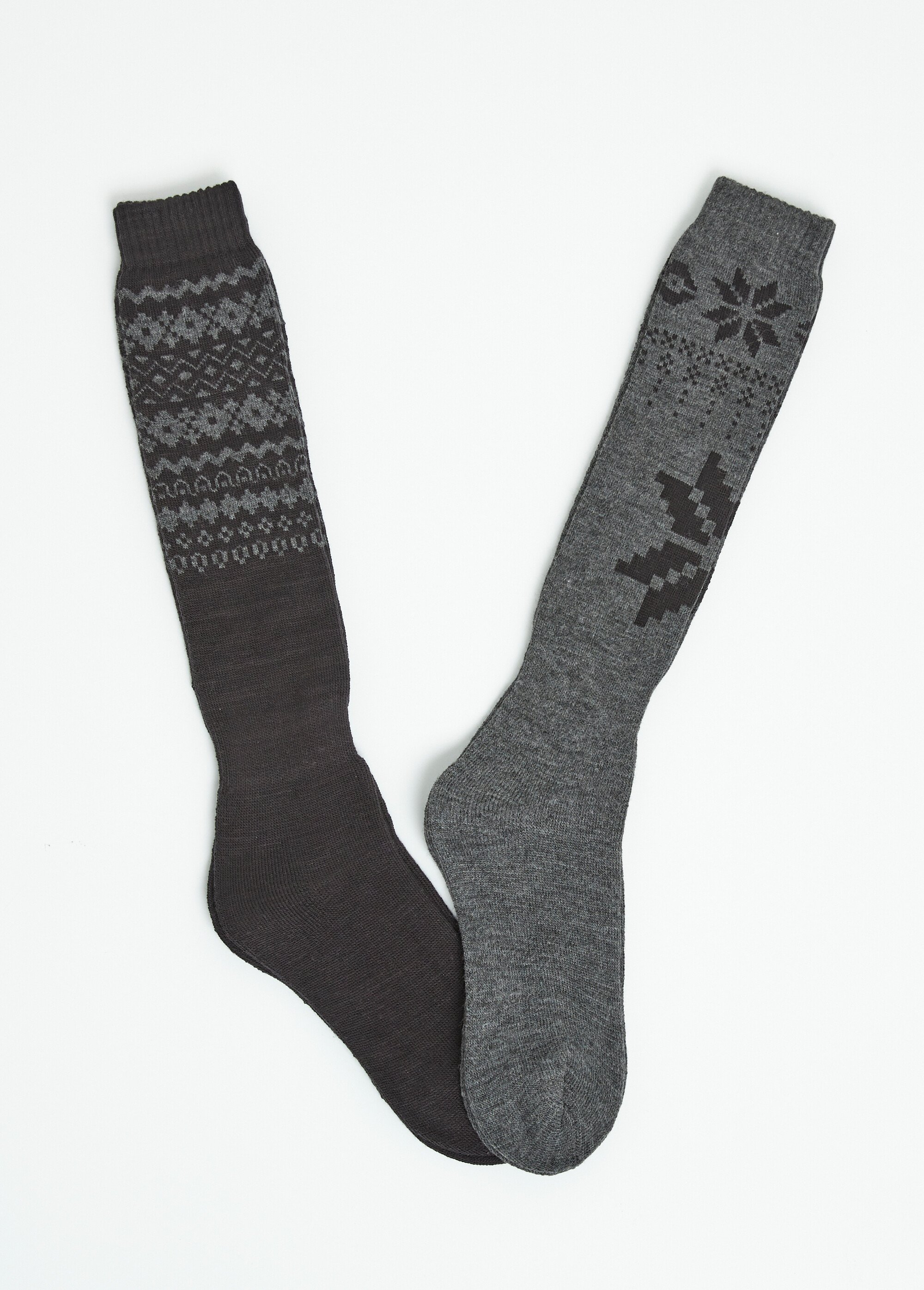 Lot de 2 Chaussettes de ski chaudes