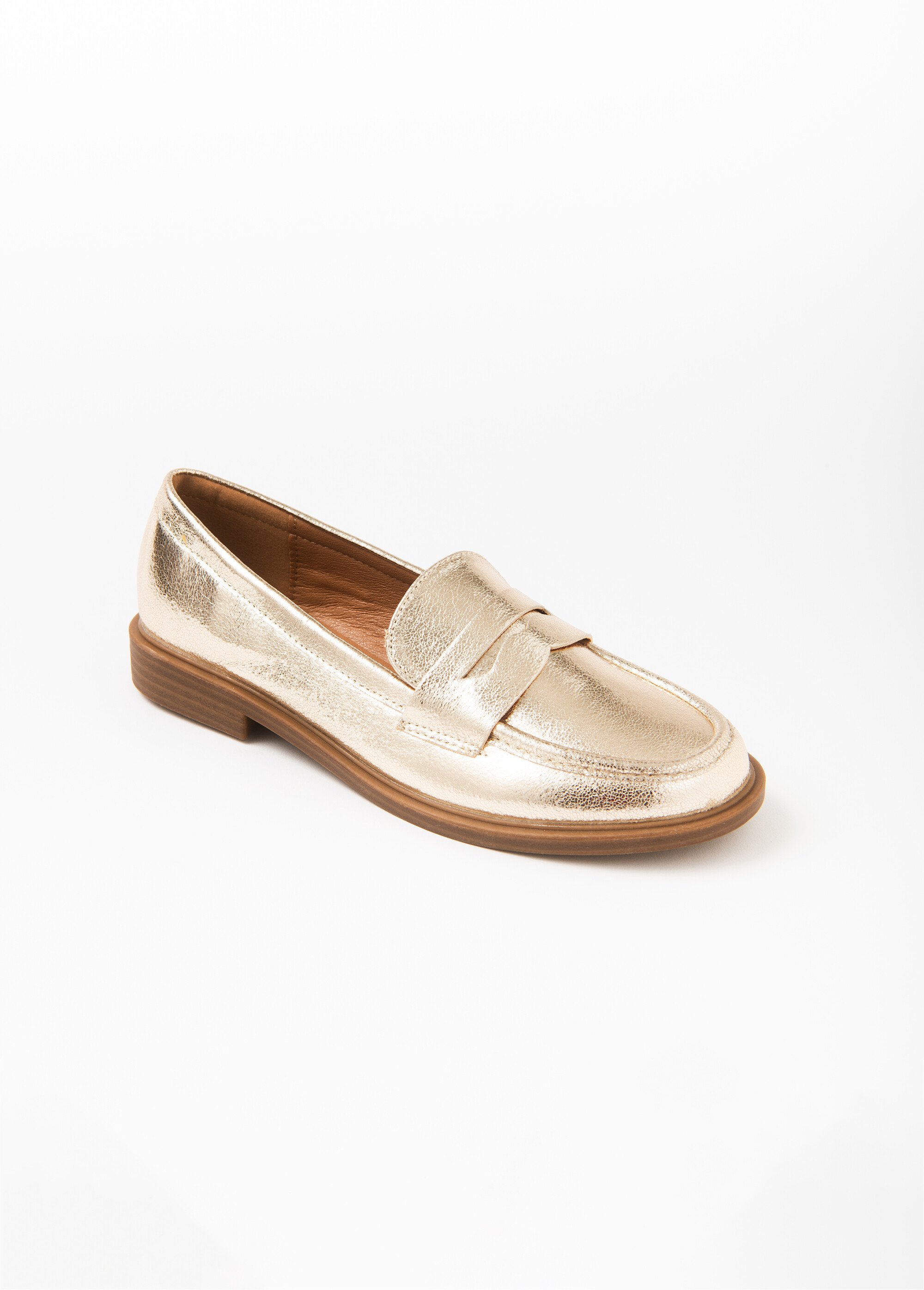 Mocassins tendance avec petit talon