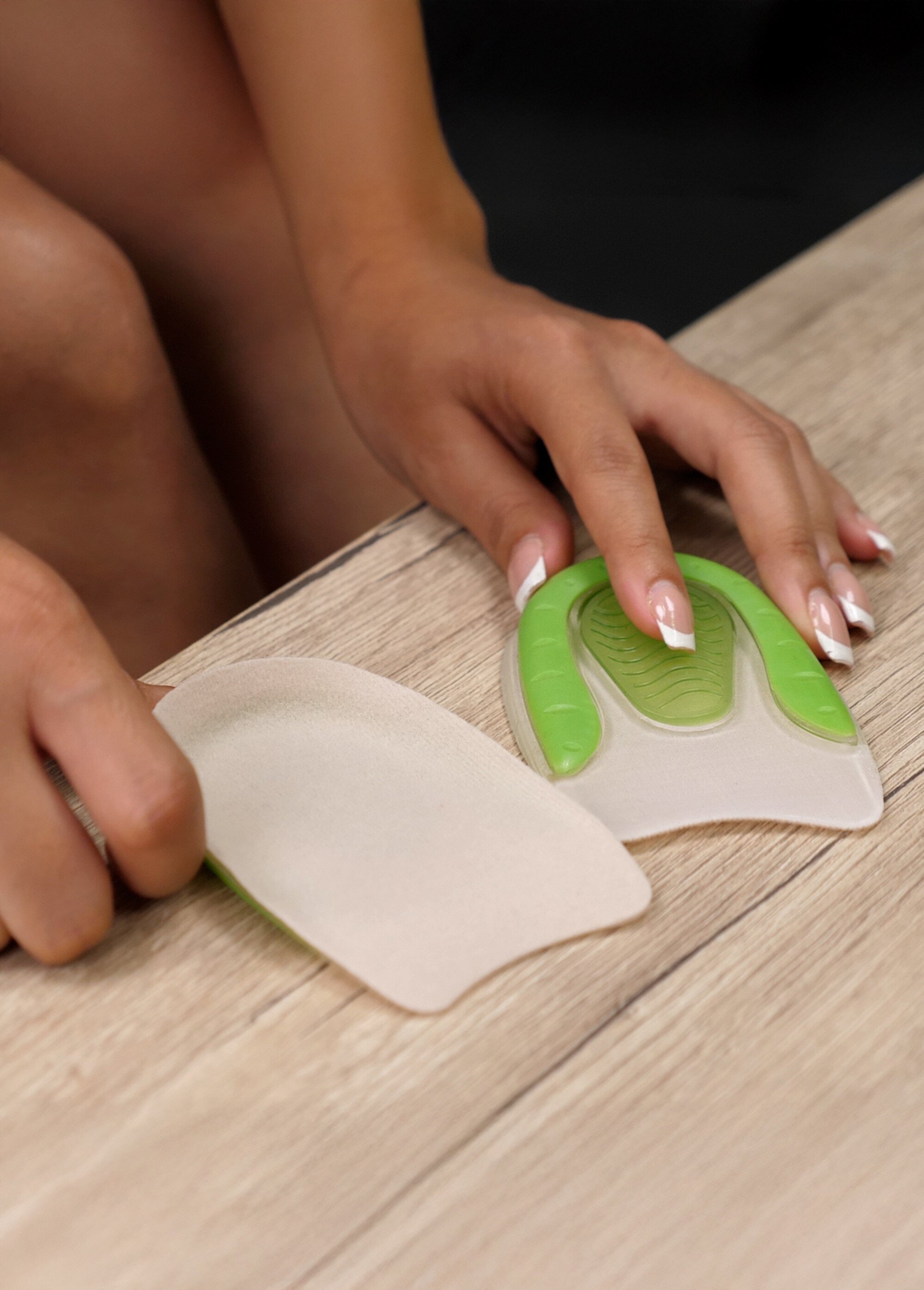 Paire de talonnettes Menthogel® VERT GENTHOGEL DE2