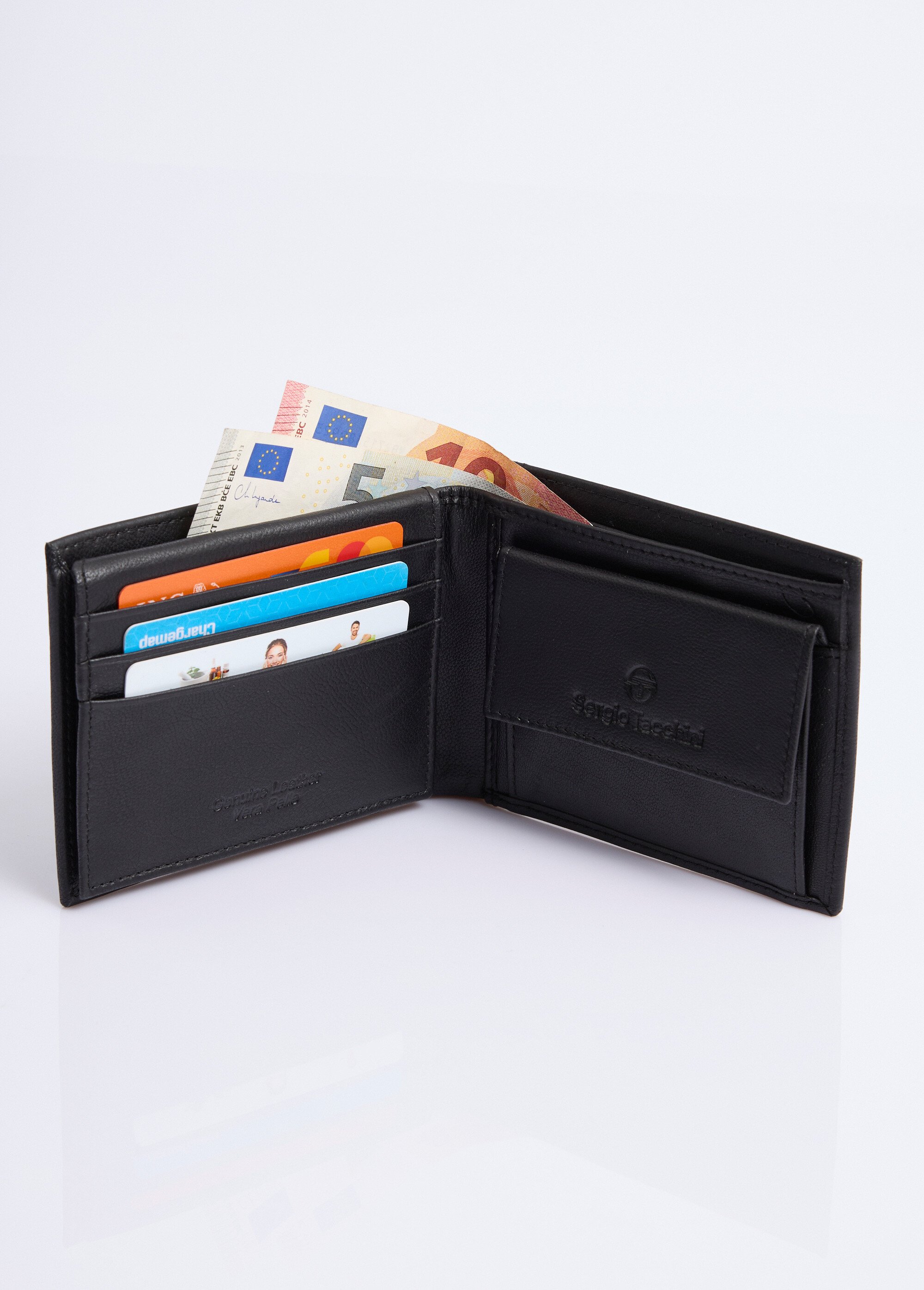 Portefeuille compact multi emplacements Homme Noir NES333W2511 DE2