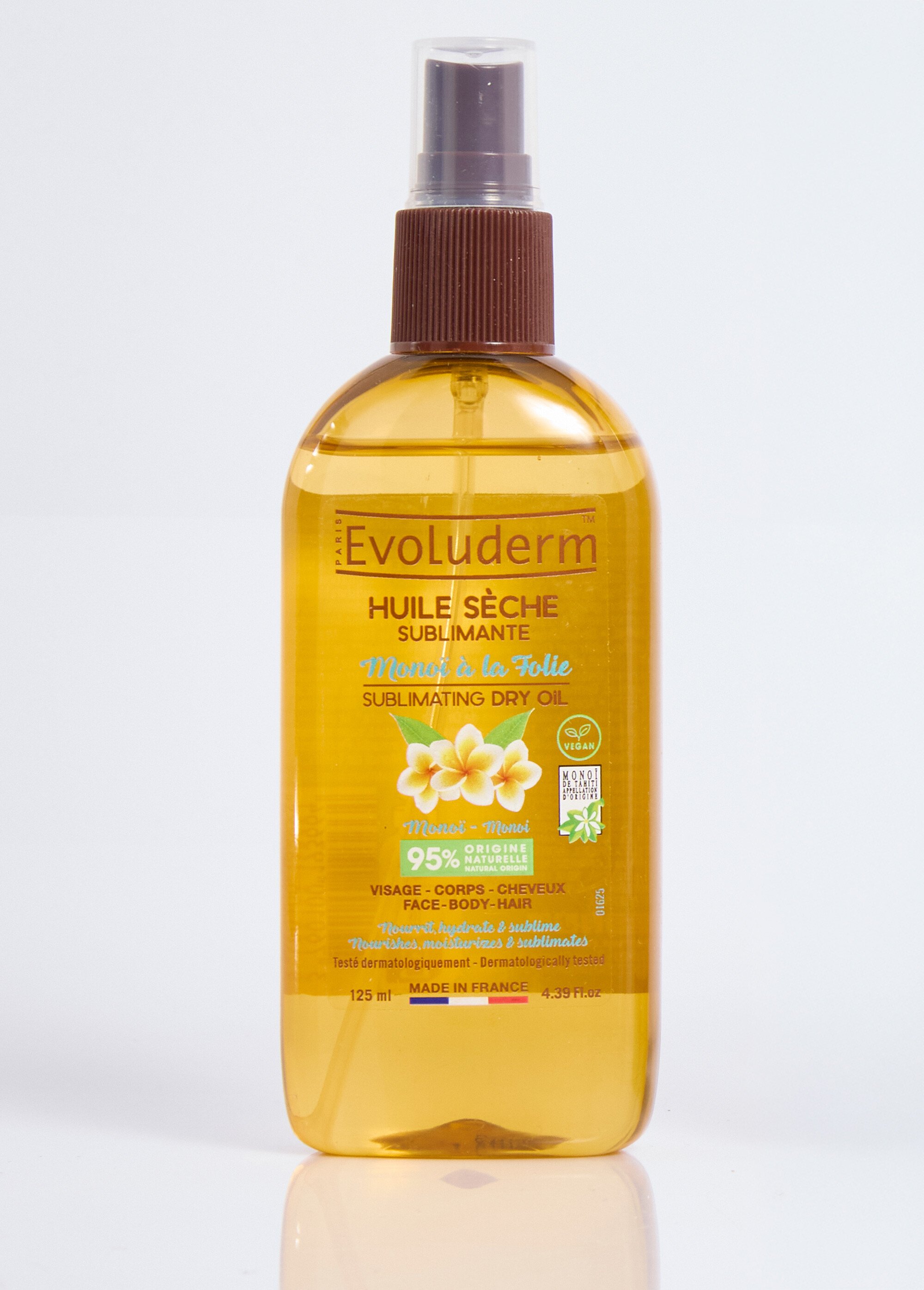 Routine Monoï corps et cheveux, 8 pièces Jaune EVO-MONOI8 DE1