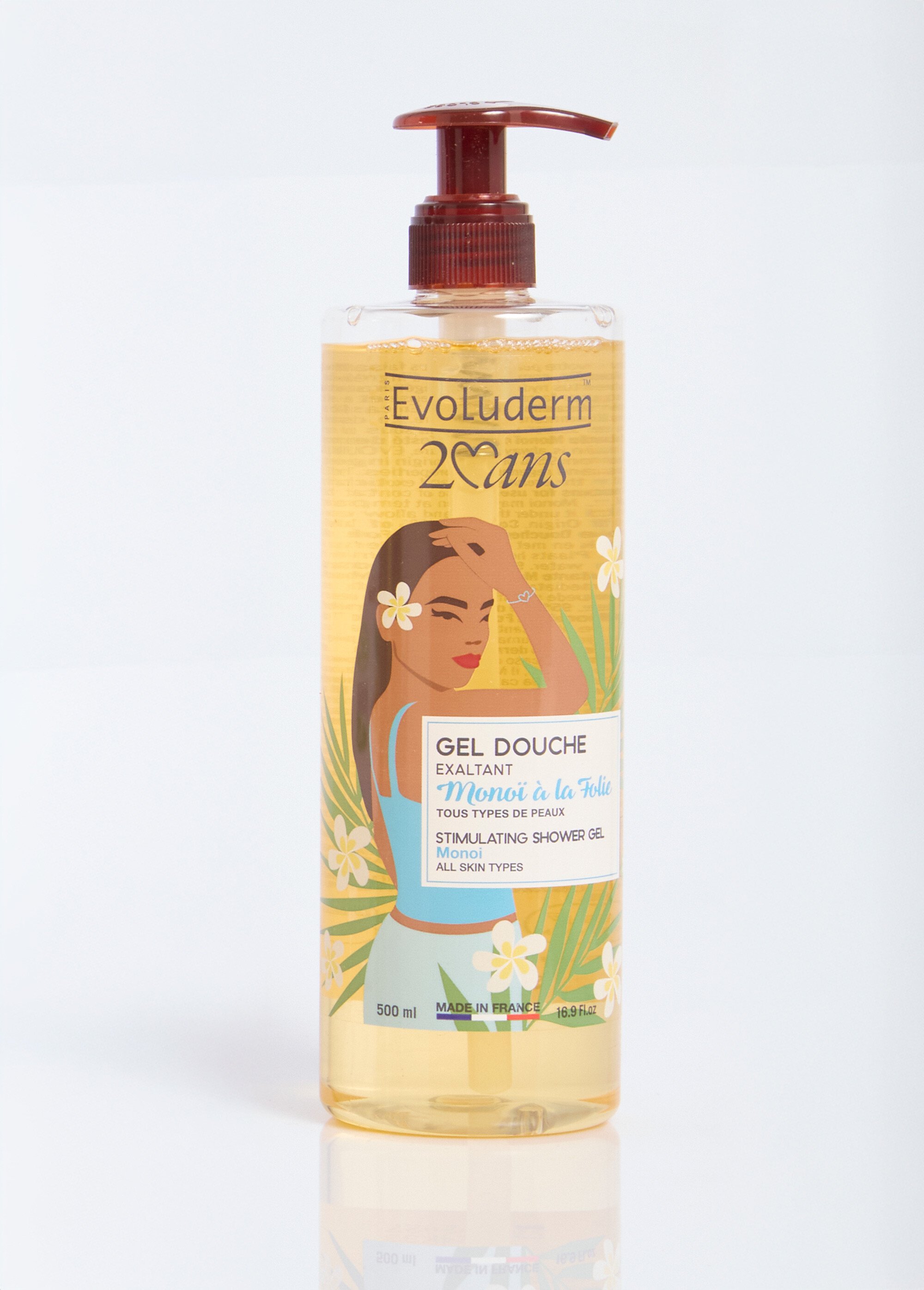 Routine Monoï corps et cheveux, 8 pièces Jaune EVO-MONOI8 DE8