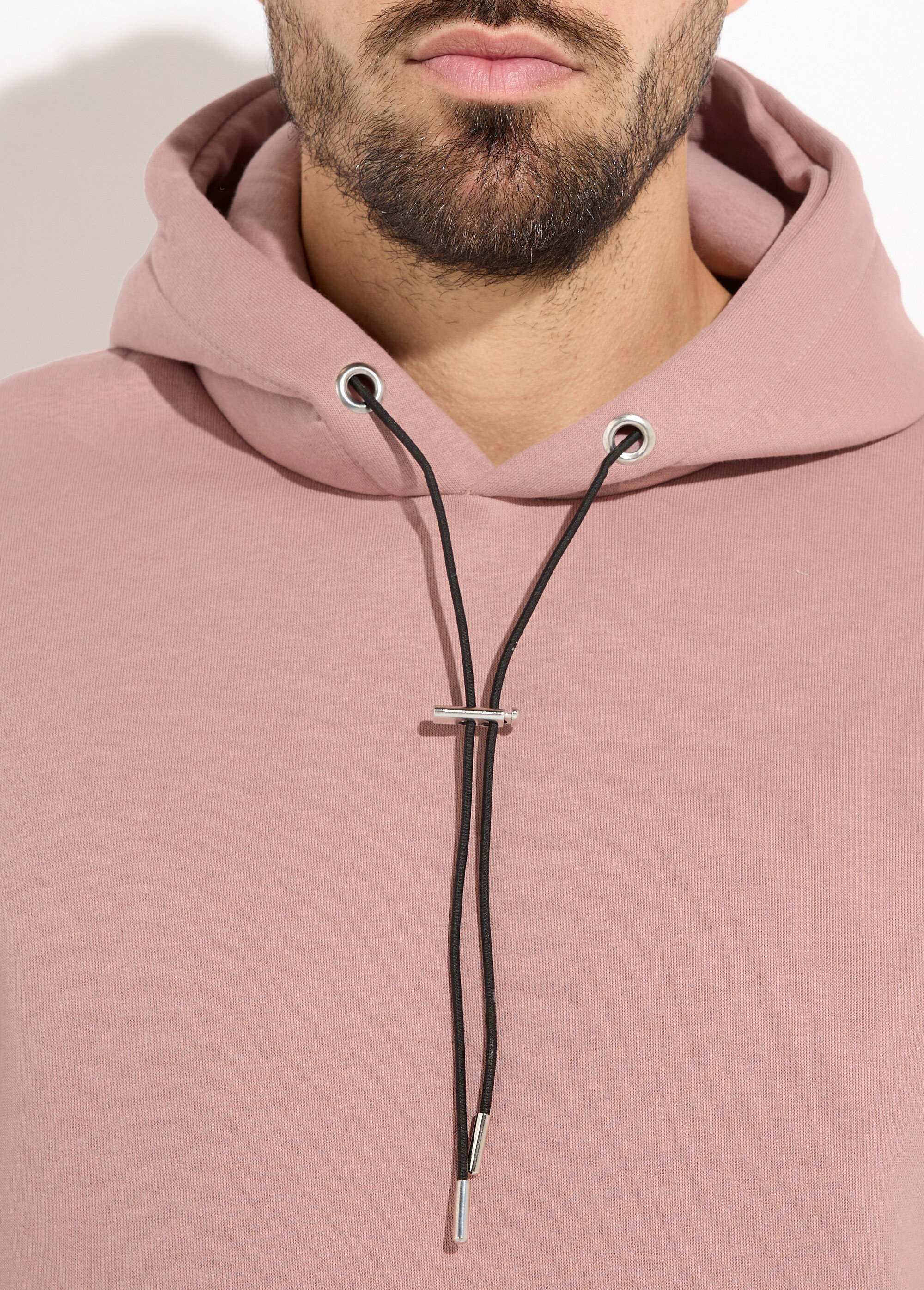 Sweat shirt à capuche et poche kangourou