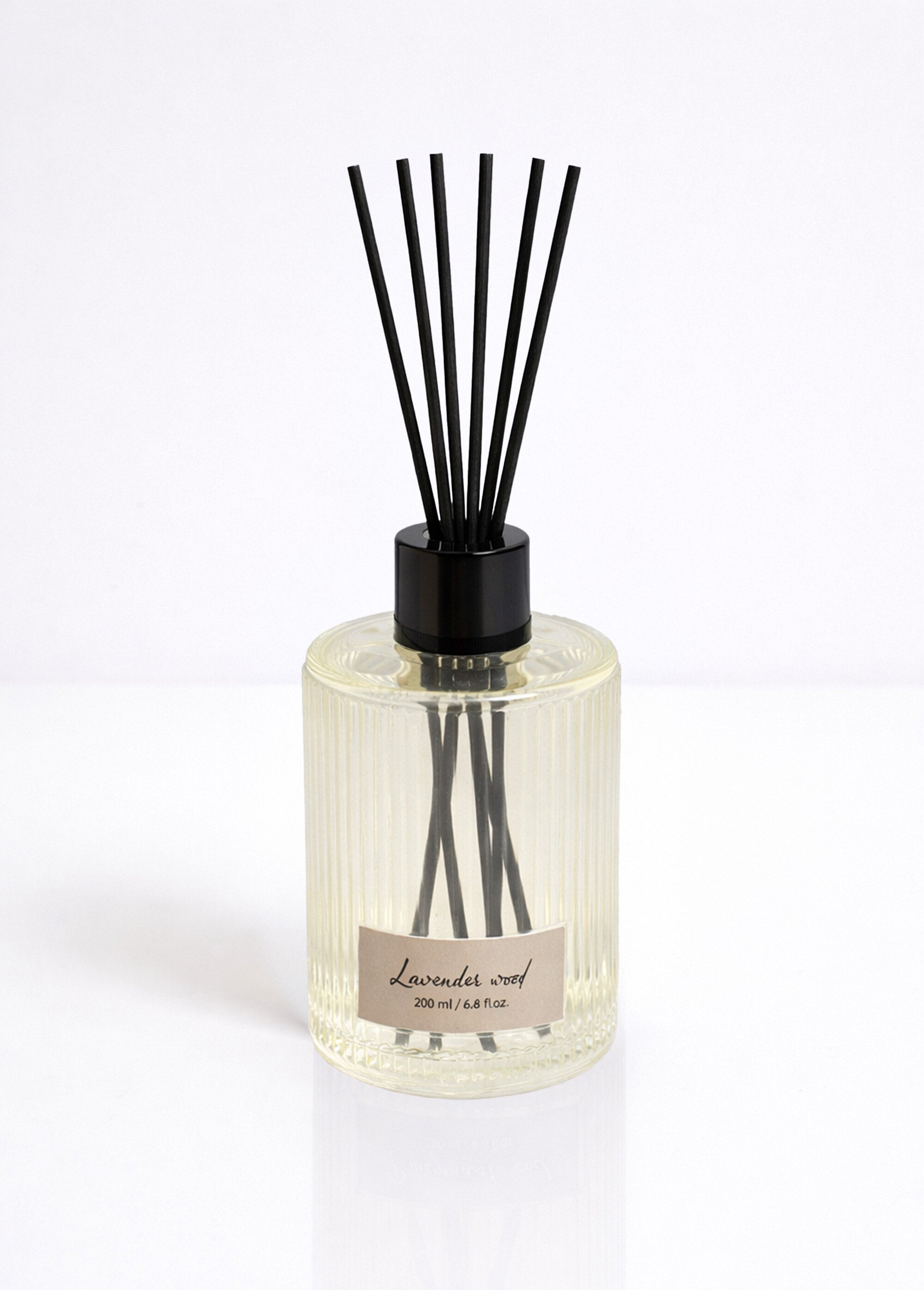 Diffuseur de parfum en verre 3 tiges Violet KP-466000270 FA1