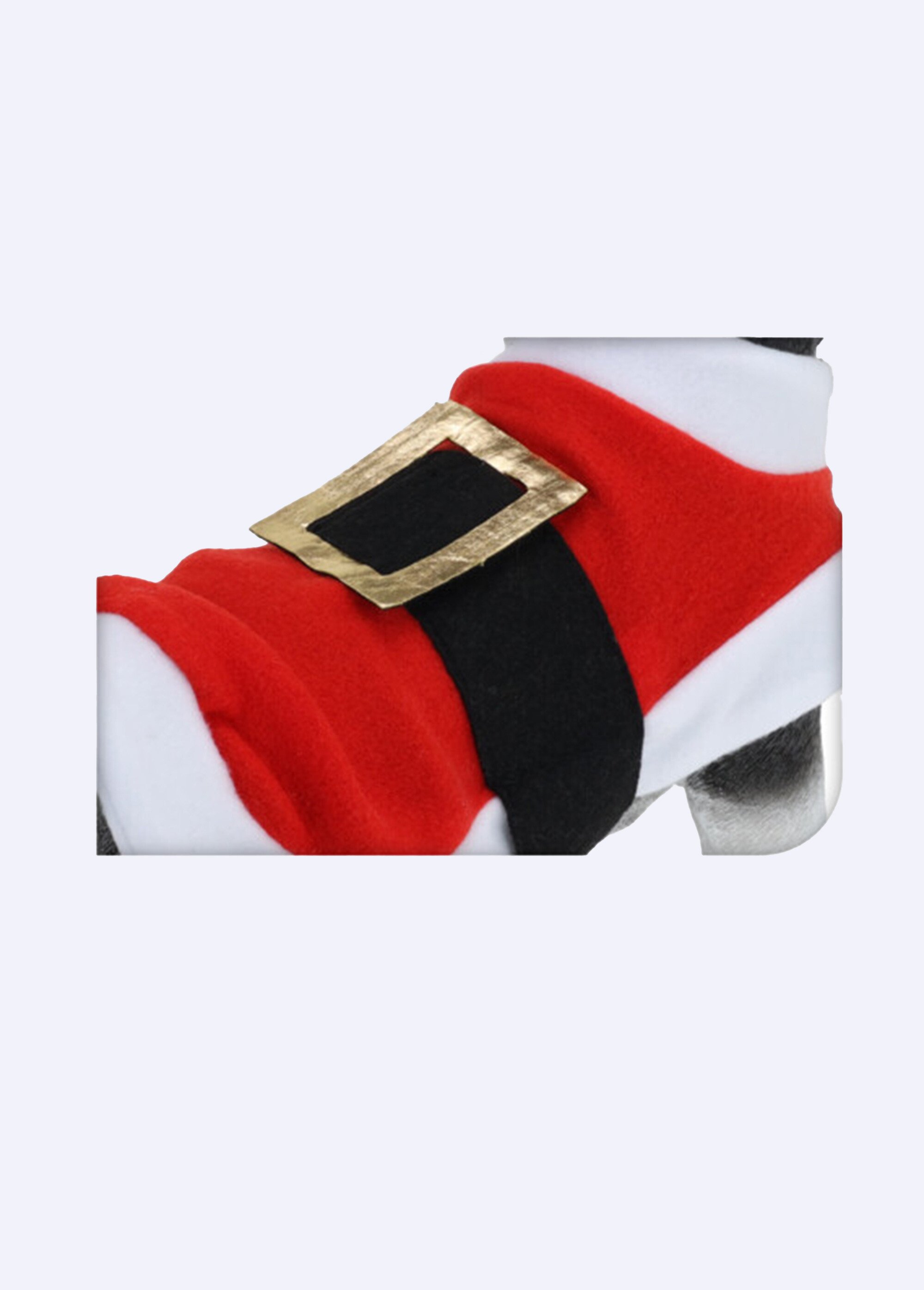 Manteau fun pour chien thème Père Noël ROUGE KP-348800160 DE1