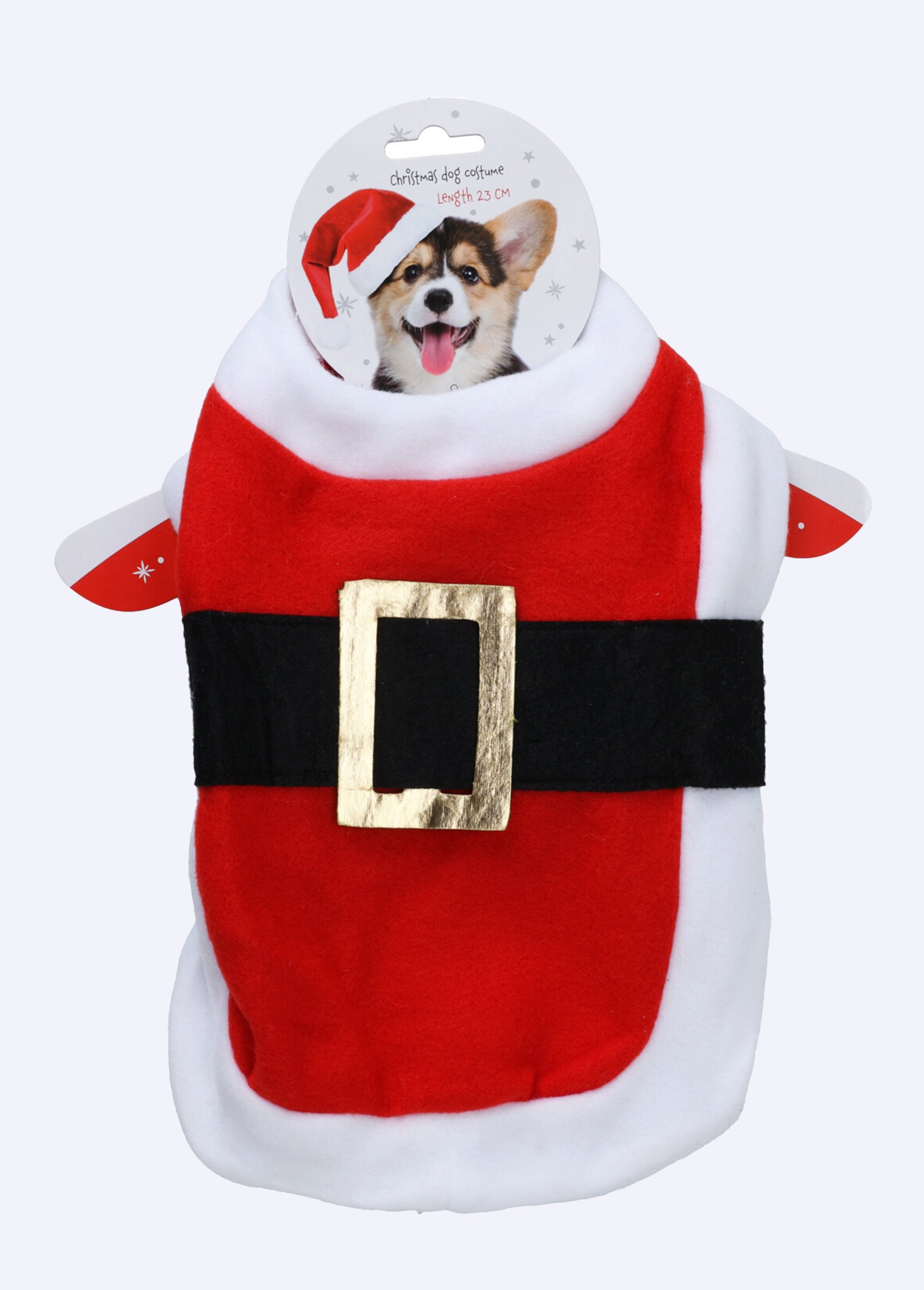 Manteau fun pour chien thème Père Noël ROUGE KP-348800160 FA1