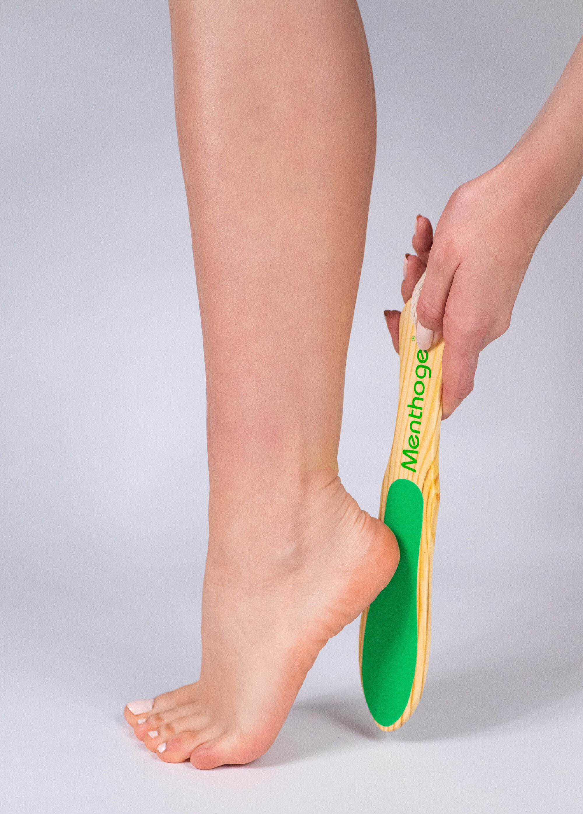 Râpe pédicure bois Menthogel® BEIGE GORAPE DE1