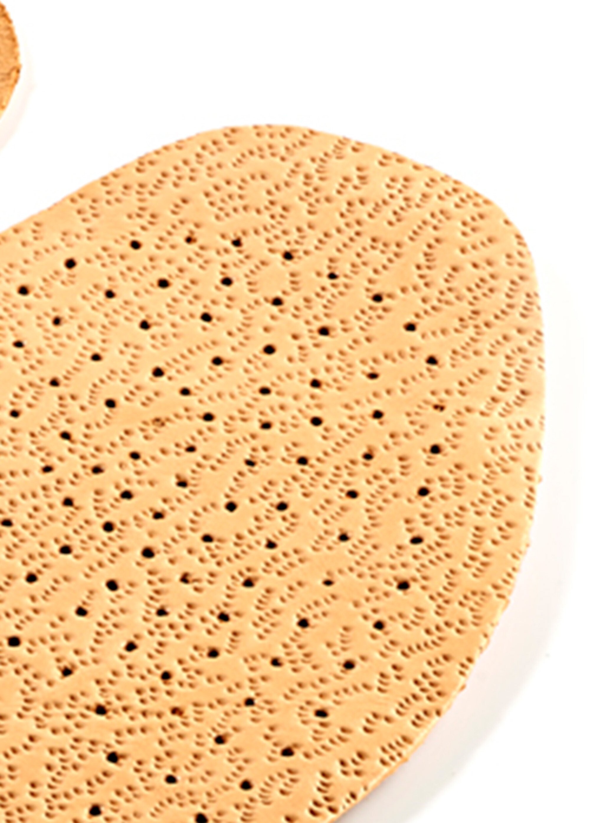 Semelles fines en cuir tannage végétal MARRON GRIGNOT DE1