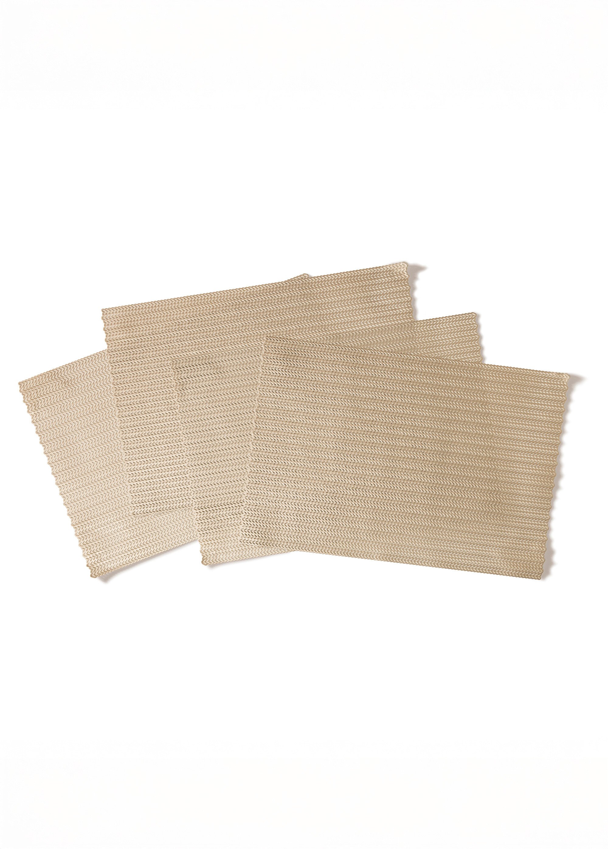 Set de table PVC rectangulaire - lot de 4