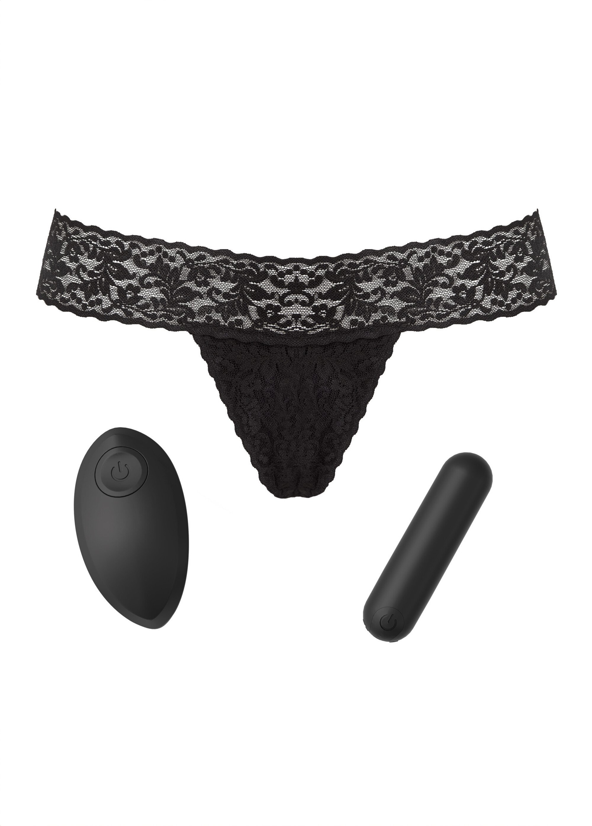 String dentelle vibrant fendu devant