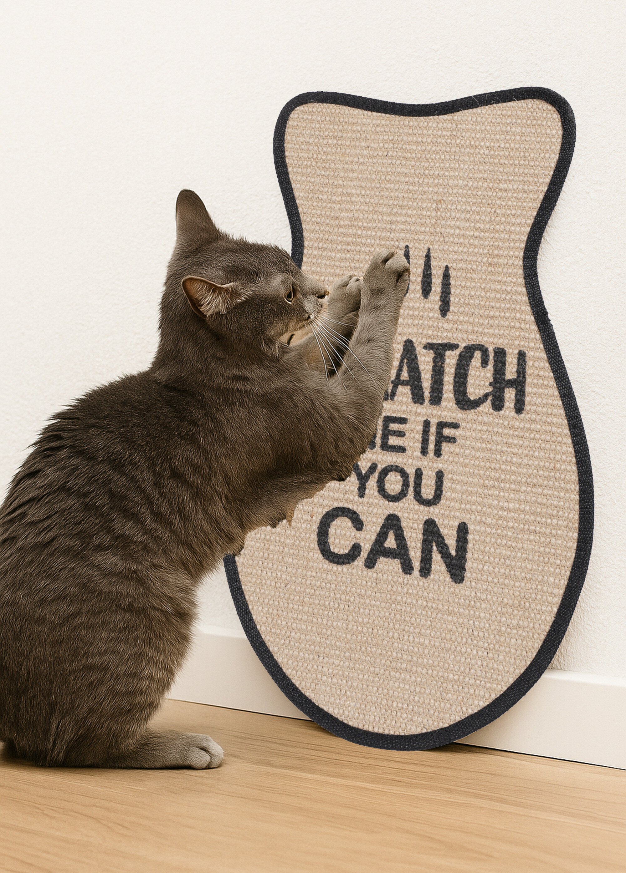 Griffoir pour chat avec décor fantaisie GRIFFE KP-491006015 SI1