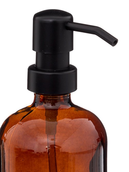 Distributeur en verre teinté, 450 ml Marron JJA-174712 DE1