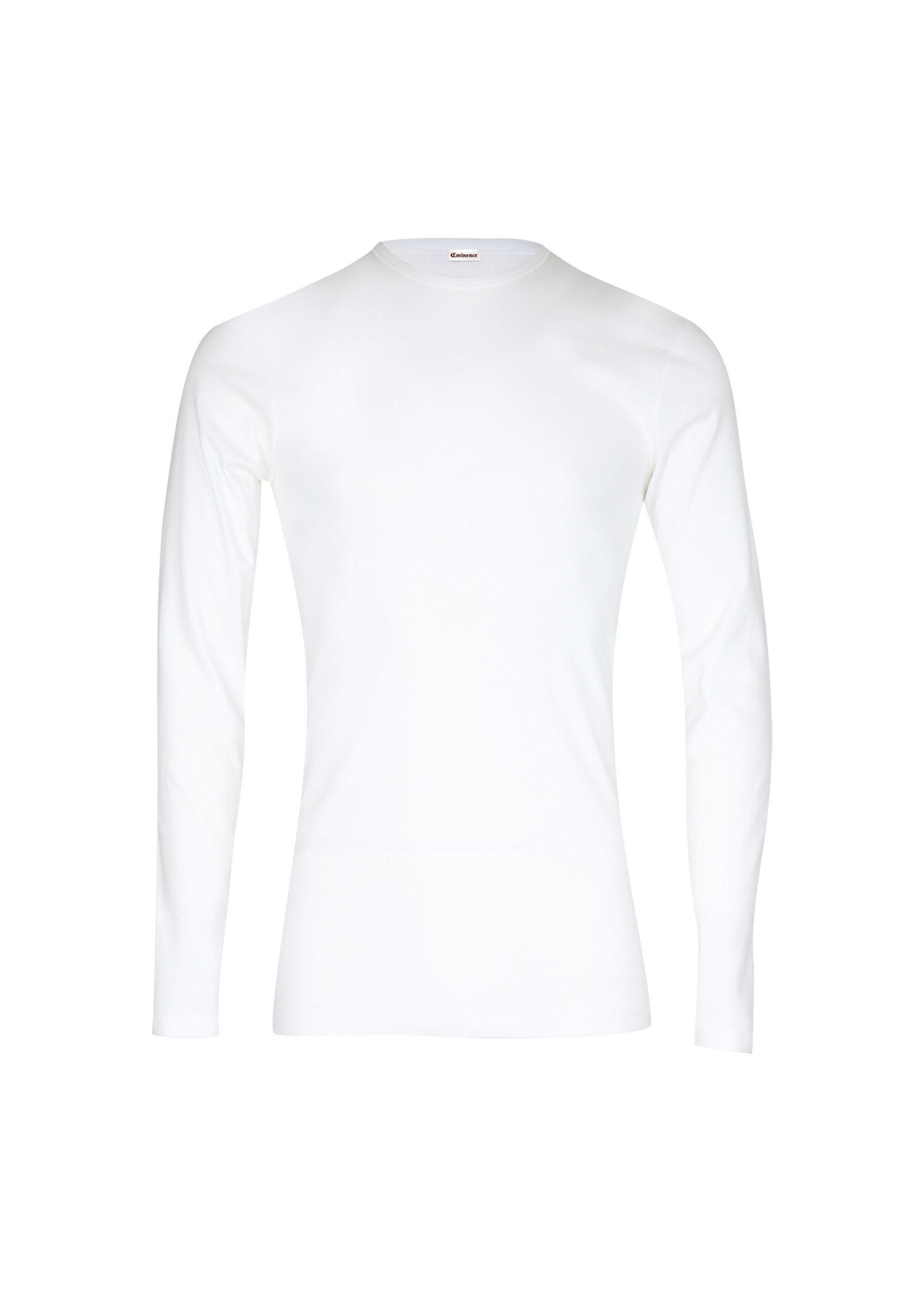 T-shirt manches longues Homme Blanc EMI328-0001 AP1