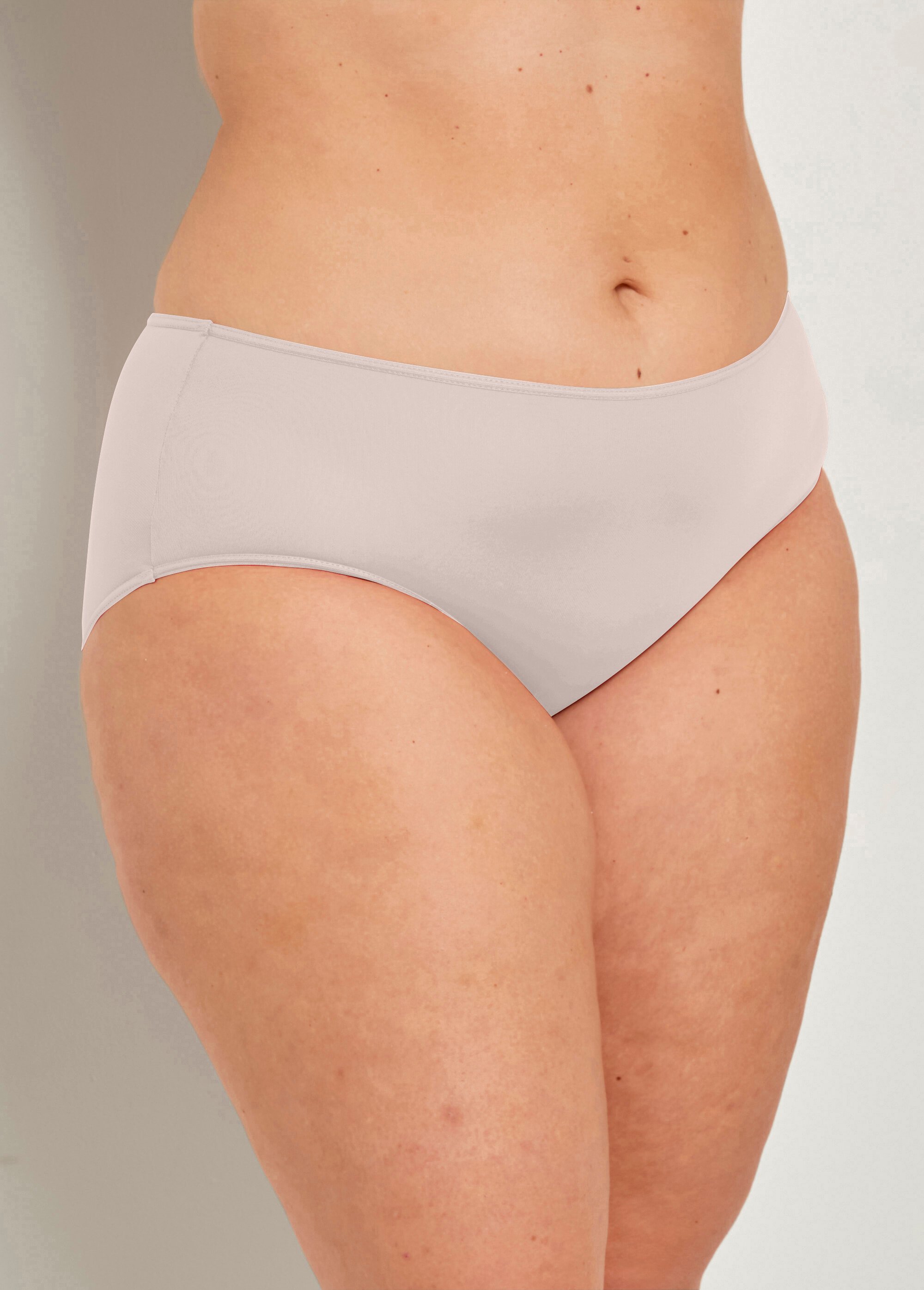 Culotte souple Basic Femme Grande Taille Rose DICOQUE FA1