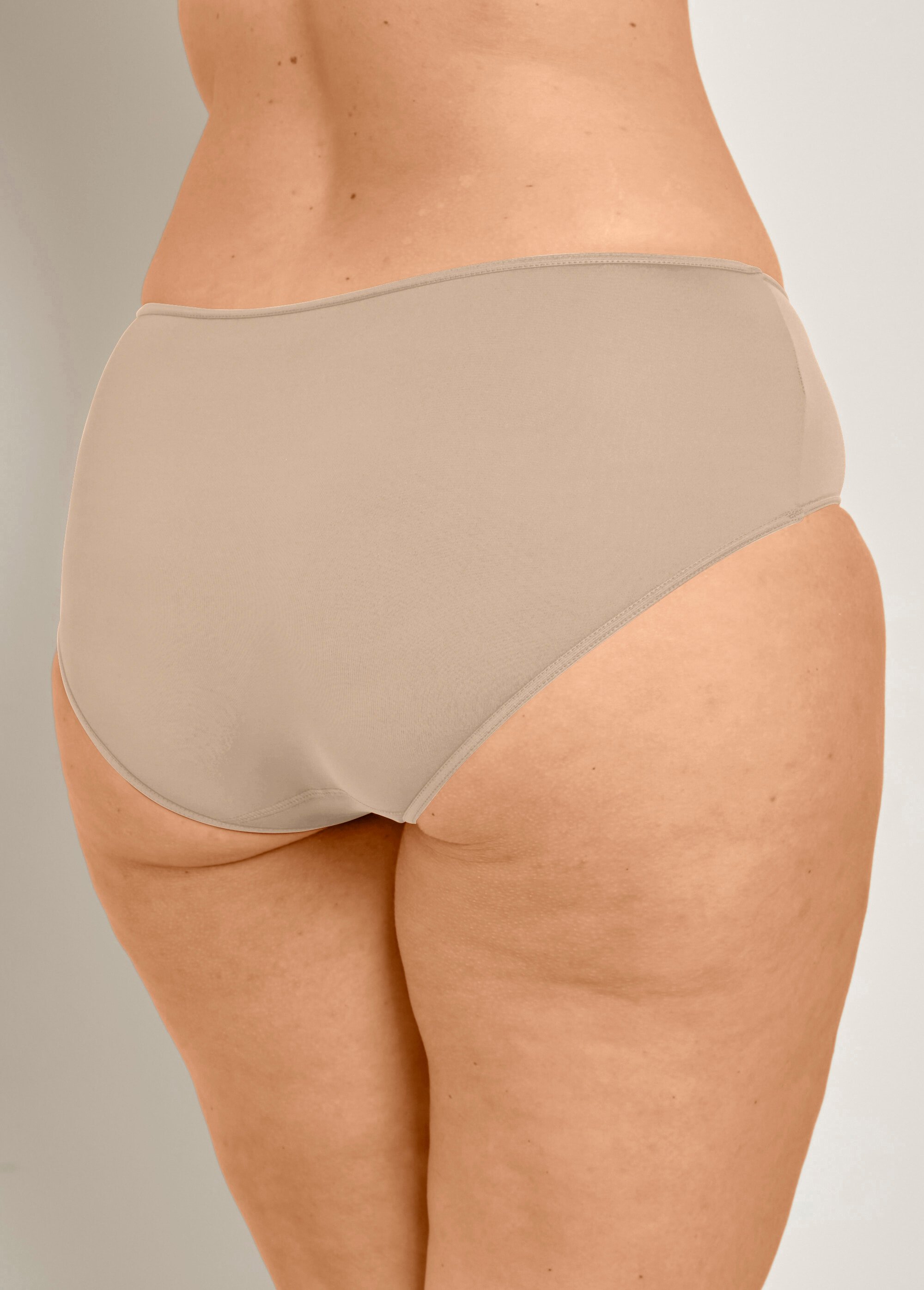 Culotte souple Basic Femme Grande Taille Beige DICOQUE DO1