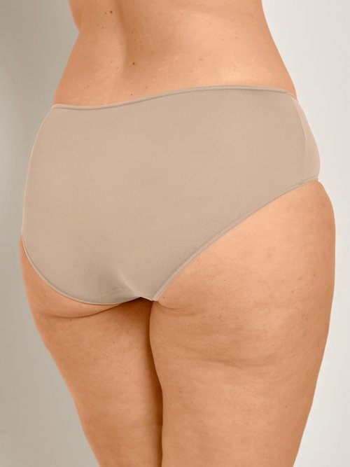 Culotte souple Basic Femme Grande Taille Beige DICOQUE DO1