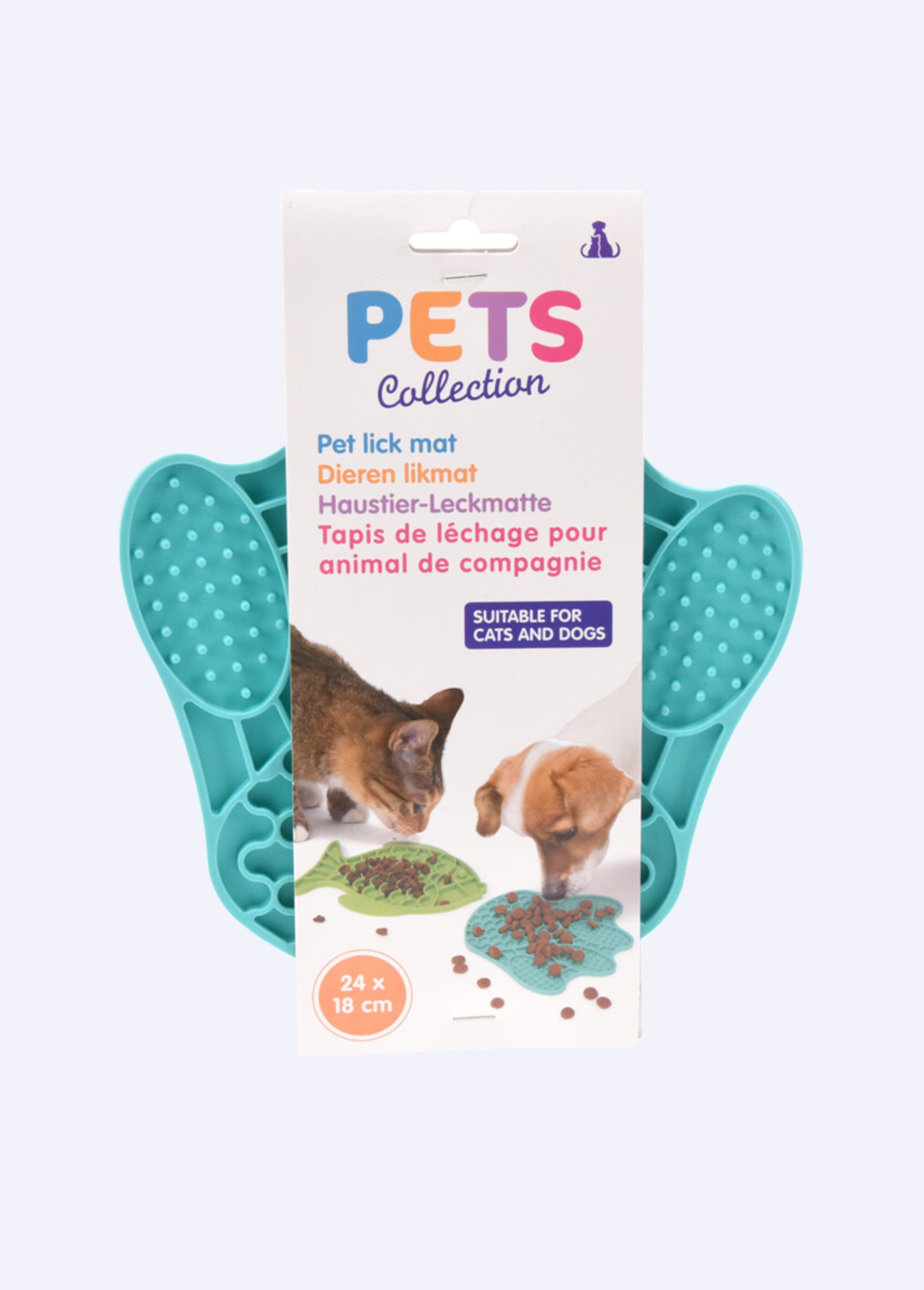 Tapis de léchage pour animaux BLEU KP-491013700 DE1