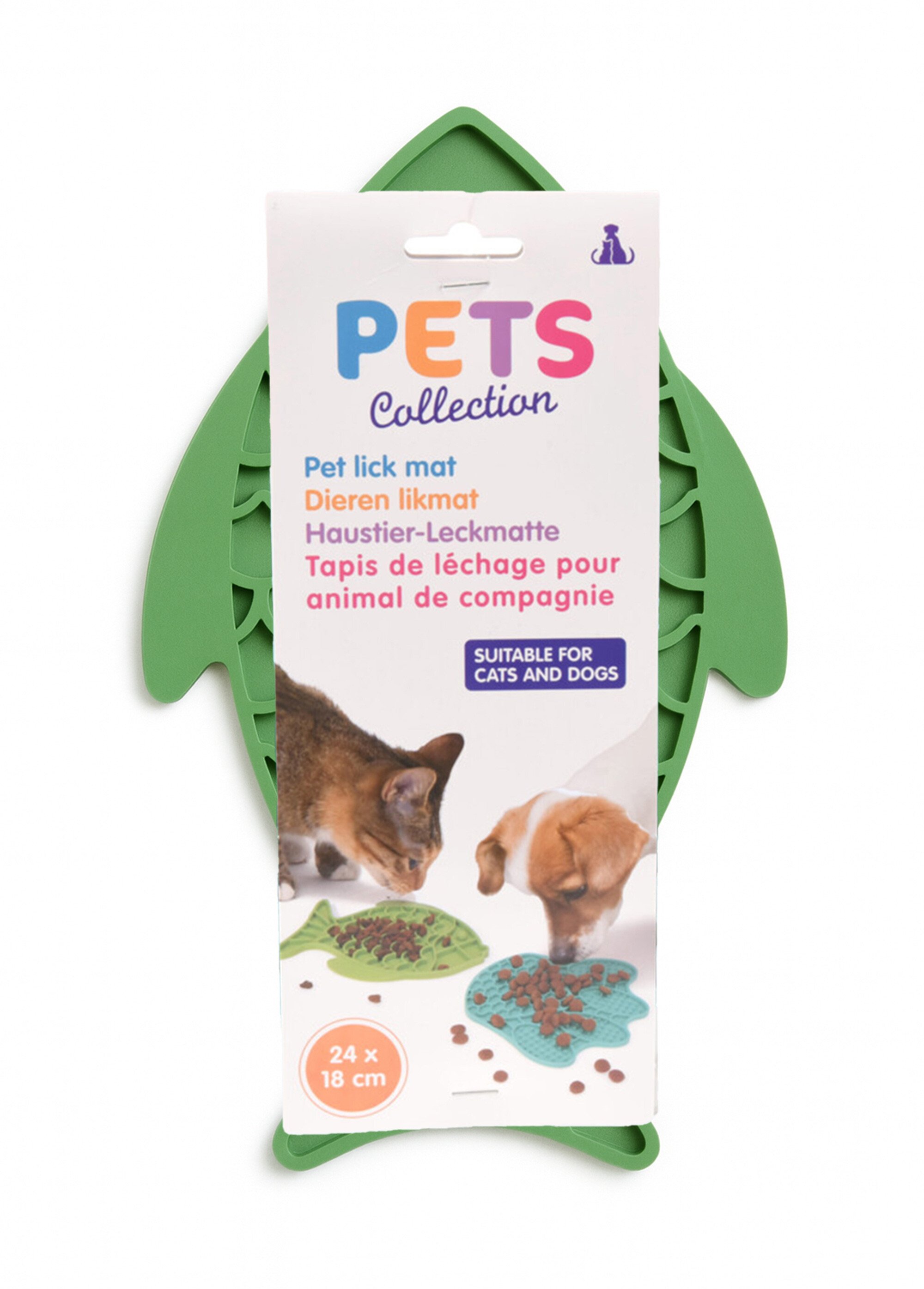 Tapis de léchage pour animaux VERT KP-491013700 DE1