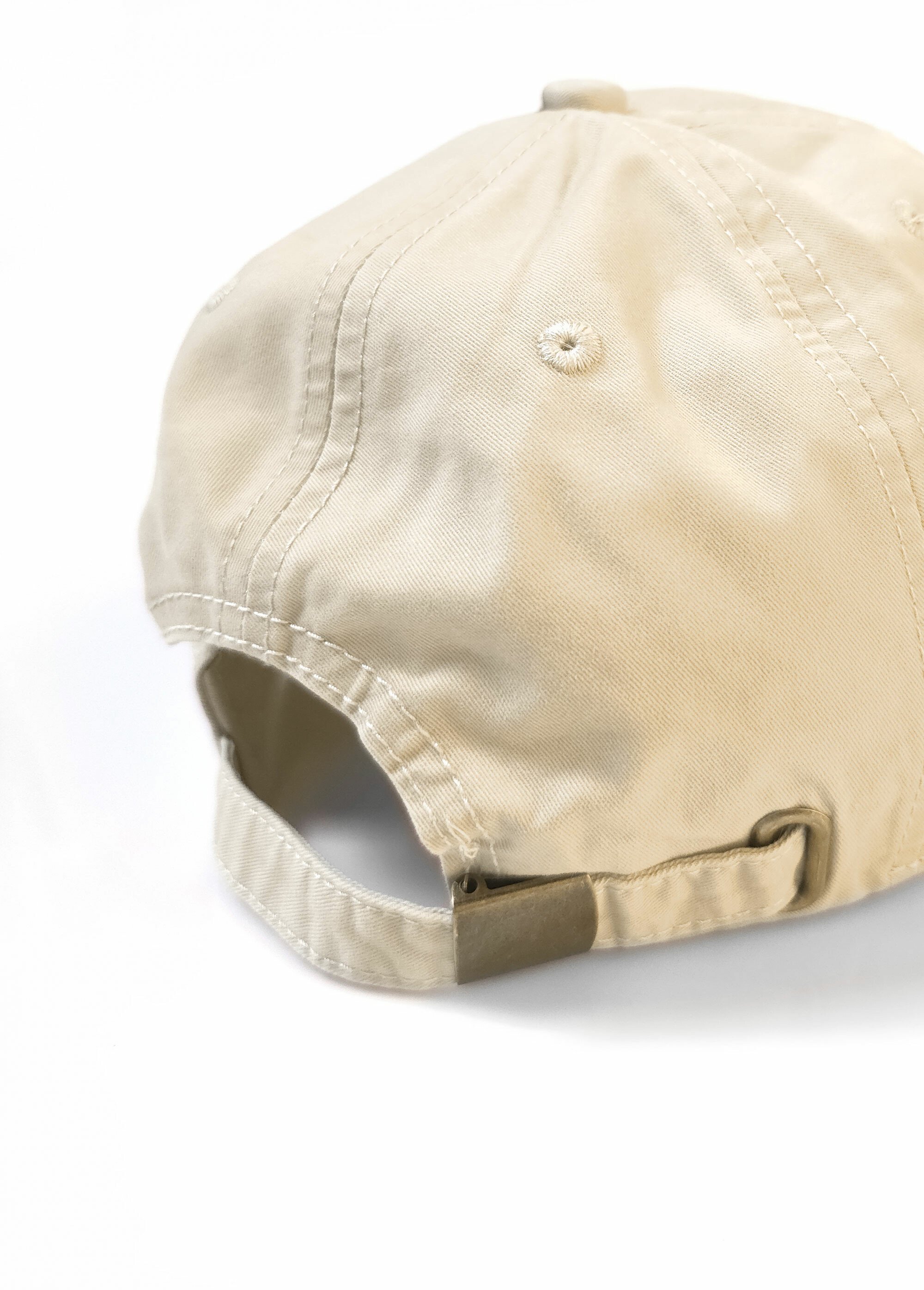 Casquette en toile unie pur coton