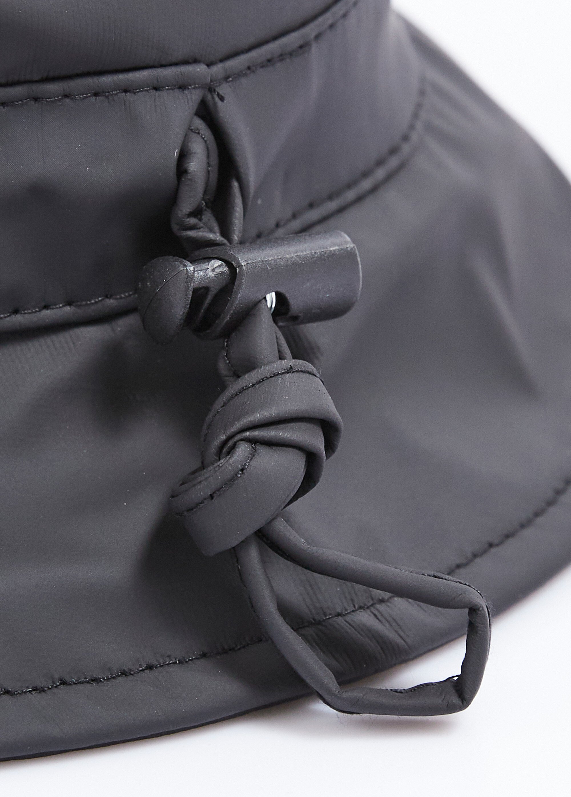 Chapeau de pluie doublé polaire Femme Noir UBALD DE1