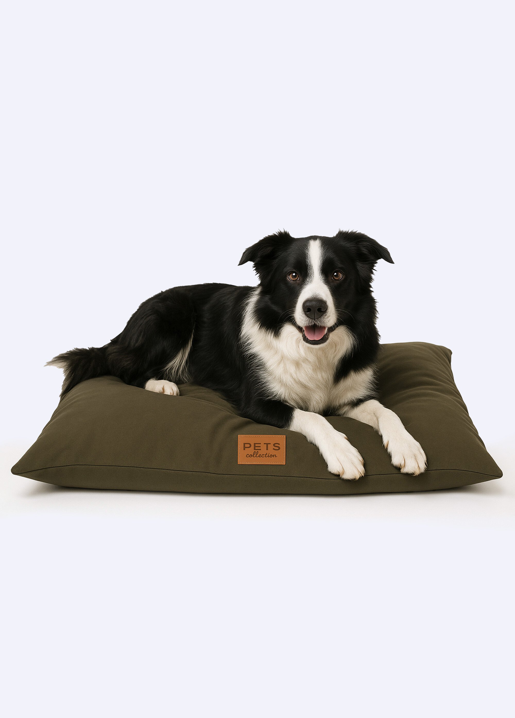 Coussin rectangulaire tissu pour animal MARRON KP-491014370 SF1