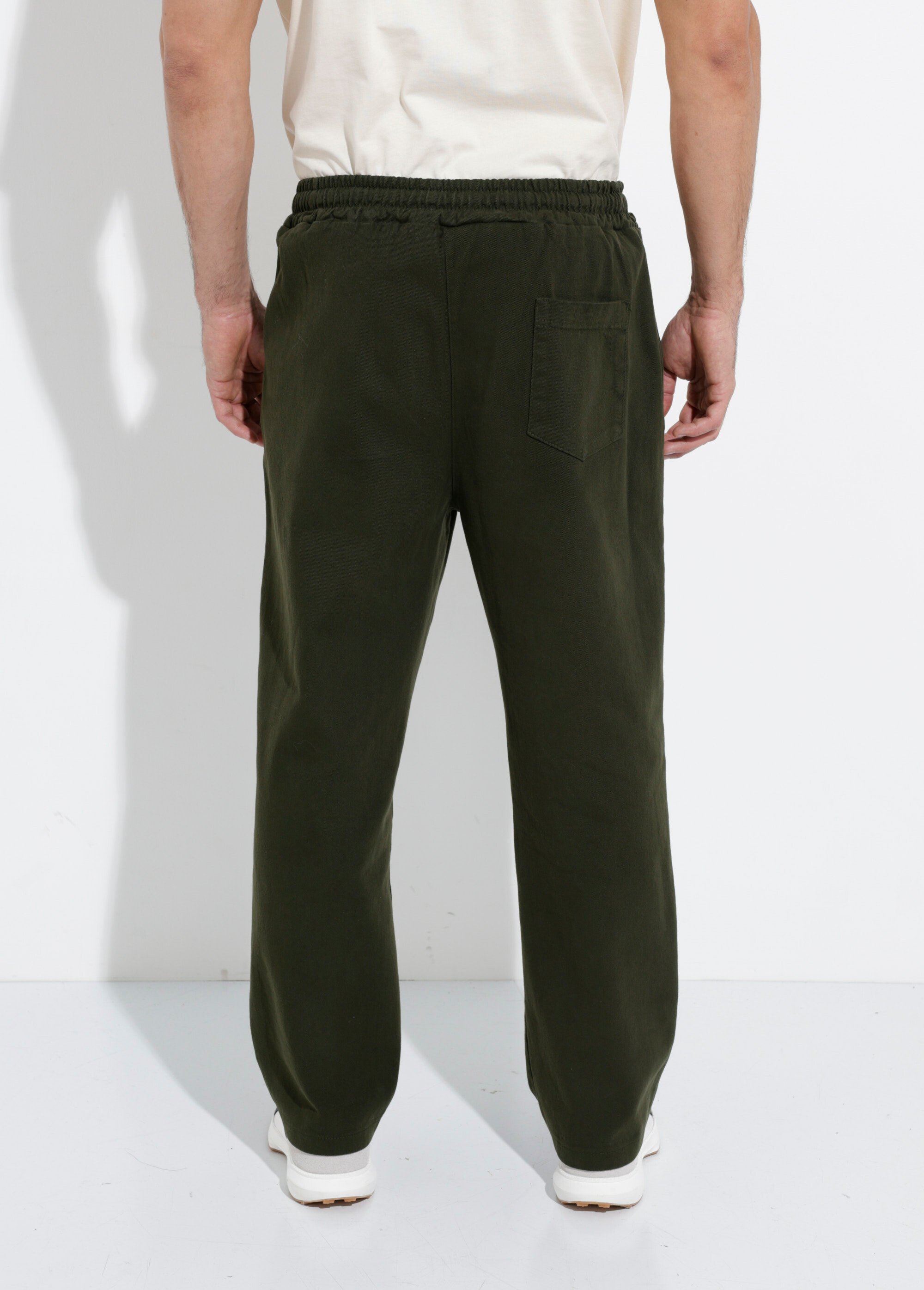 Pantalon élastiqué confort style casual