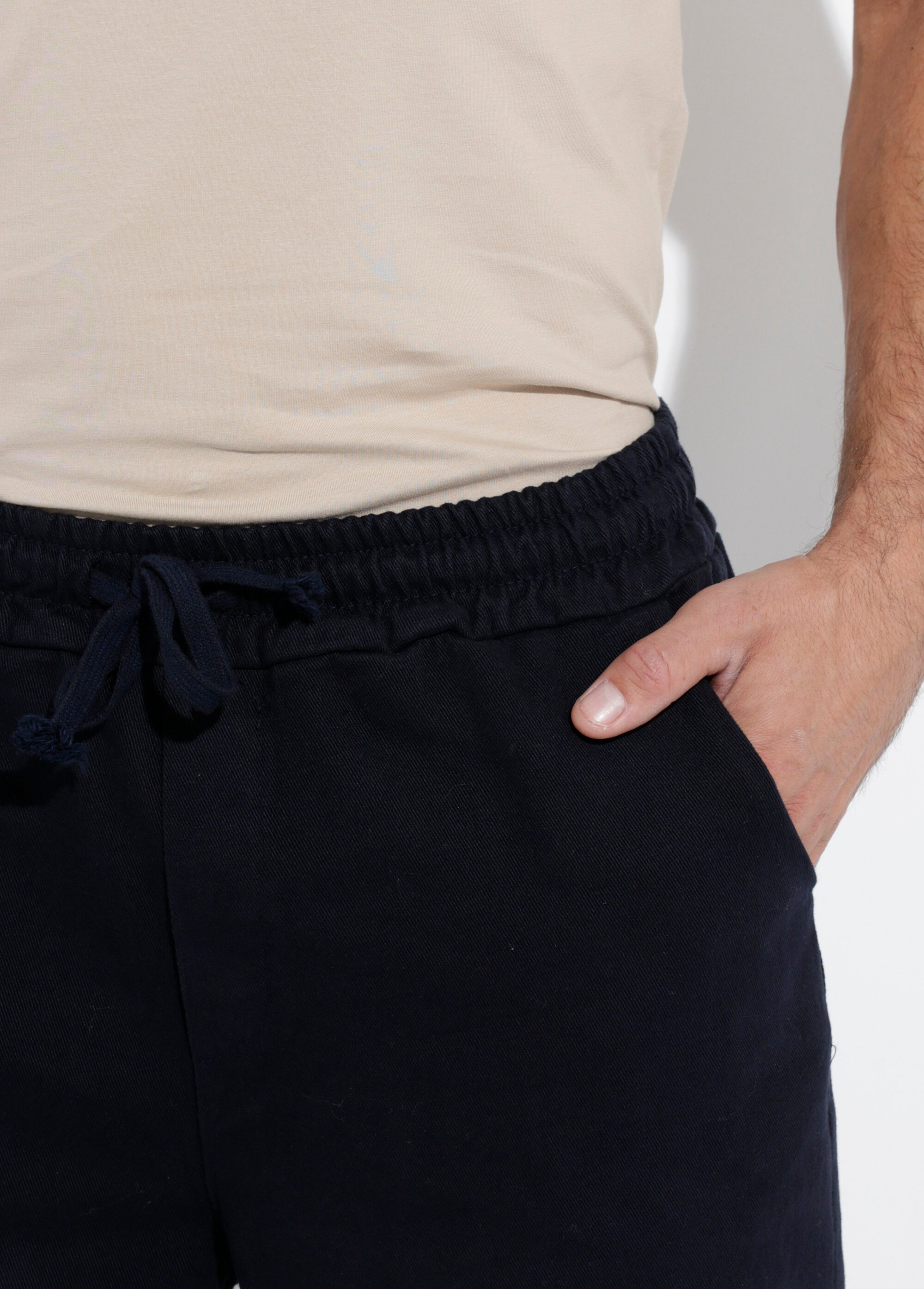 Pantalon élastiqué confort style casual