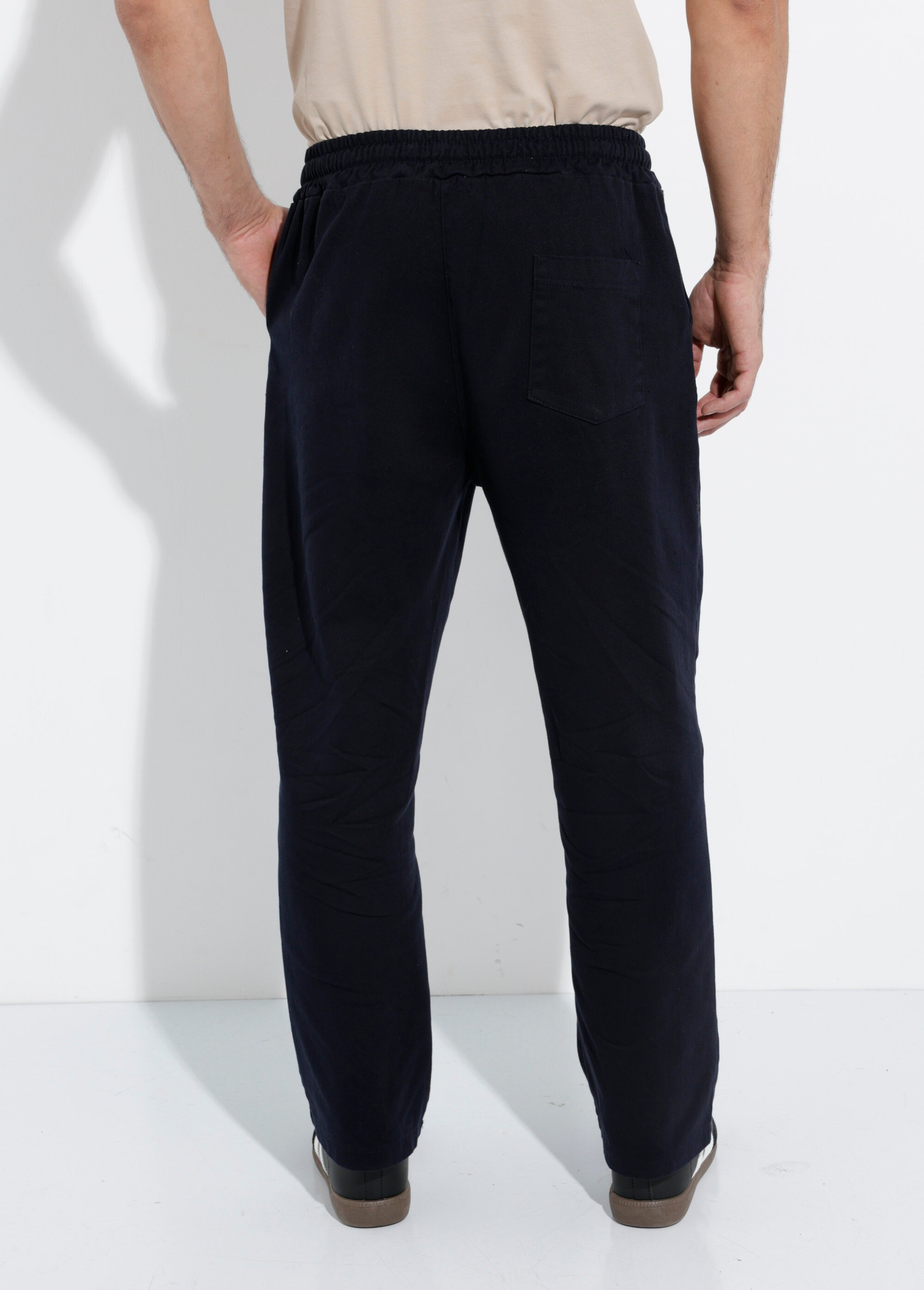 Pantalon élastiqué confort style casual