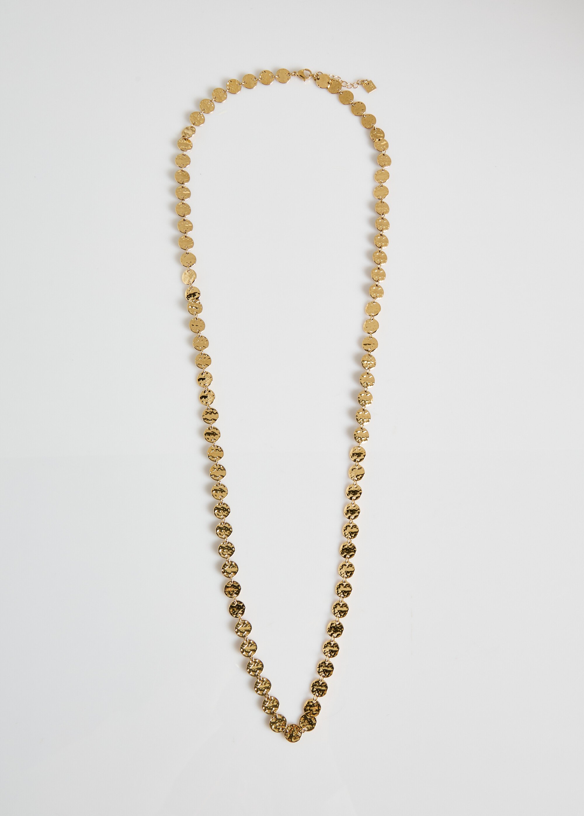 Sautoir pastilles en acier inoxydable Doré MILM25GN153 DE1