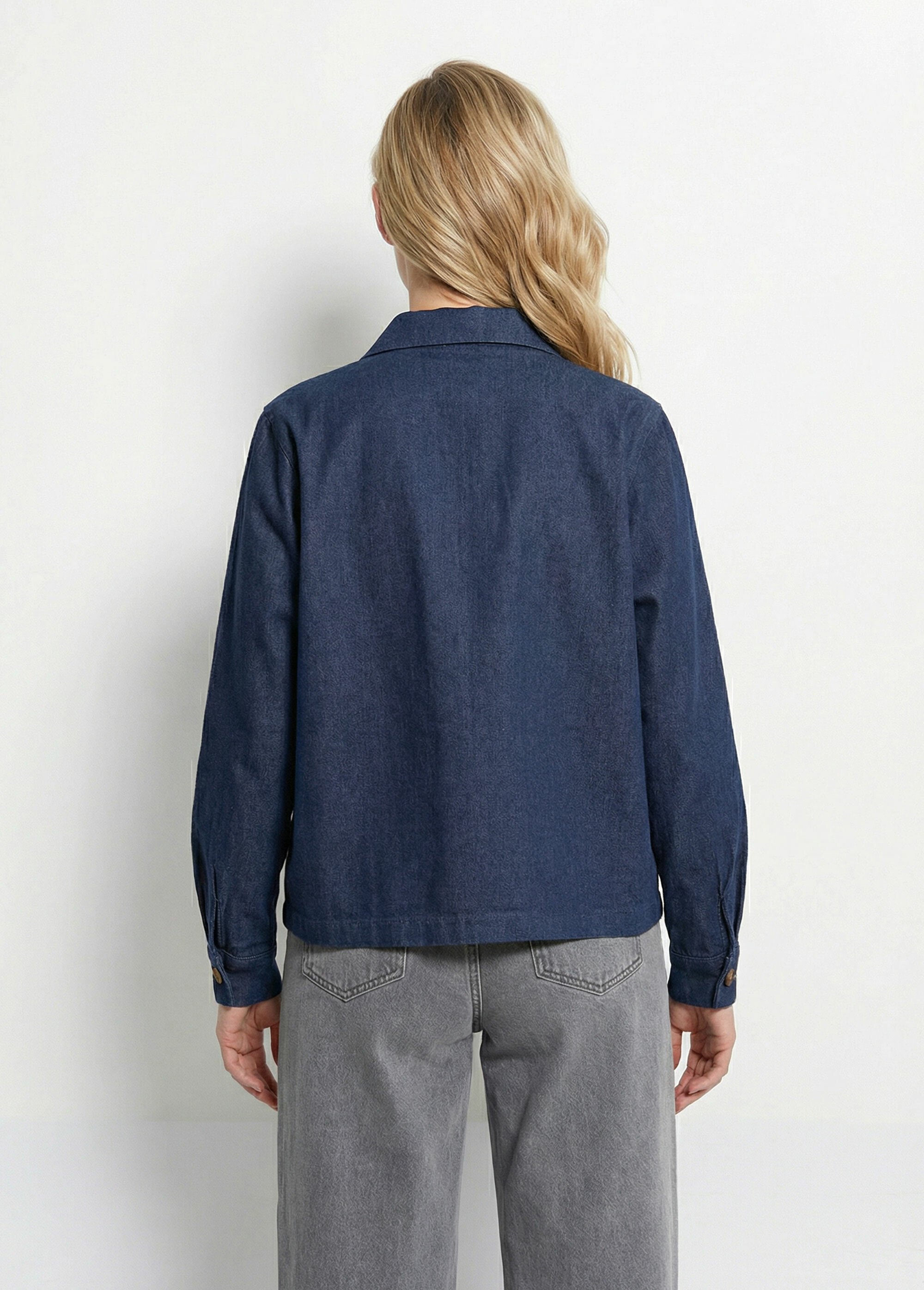 Veste en denim brut, style workwear