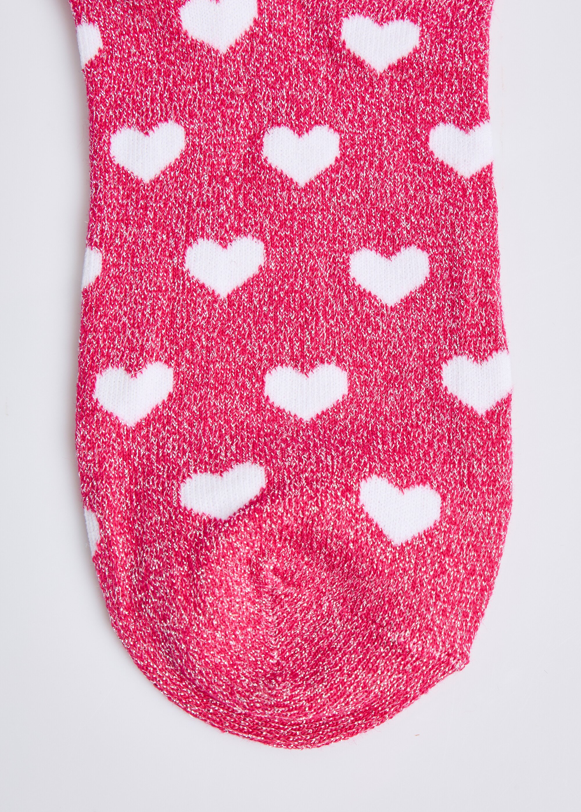 Chaussettes pailletées à message Femme Rose MILL25BW25 DE3