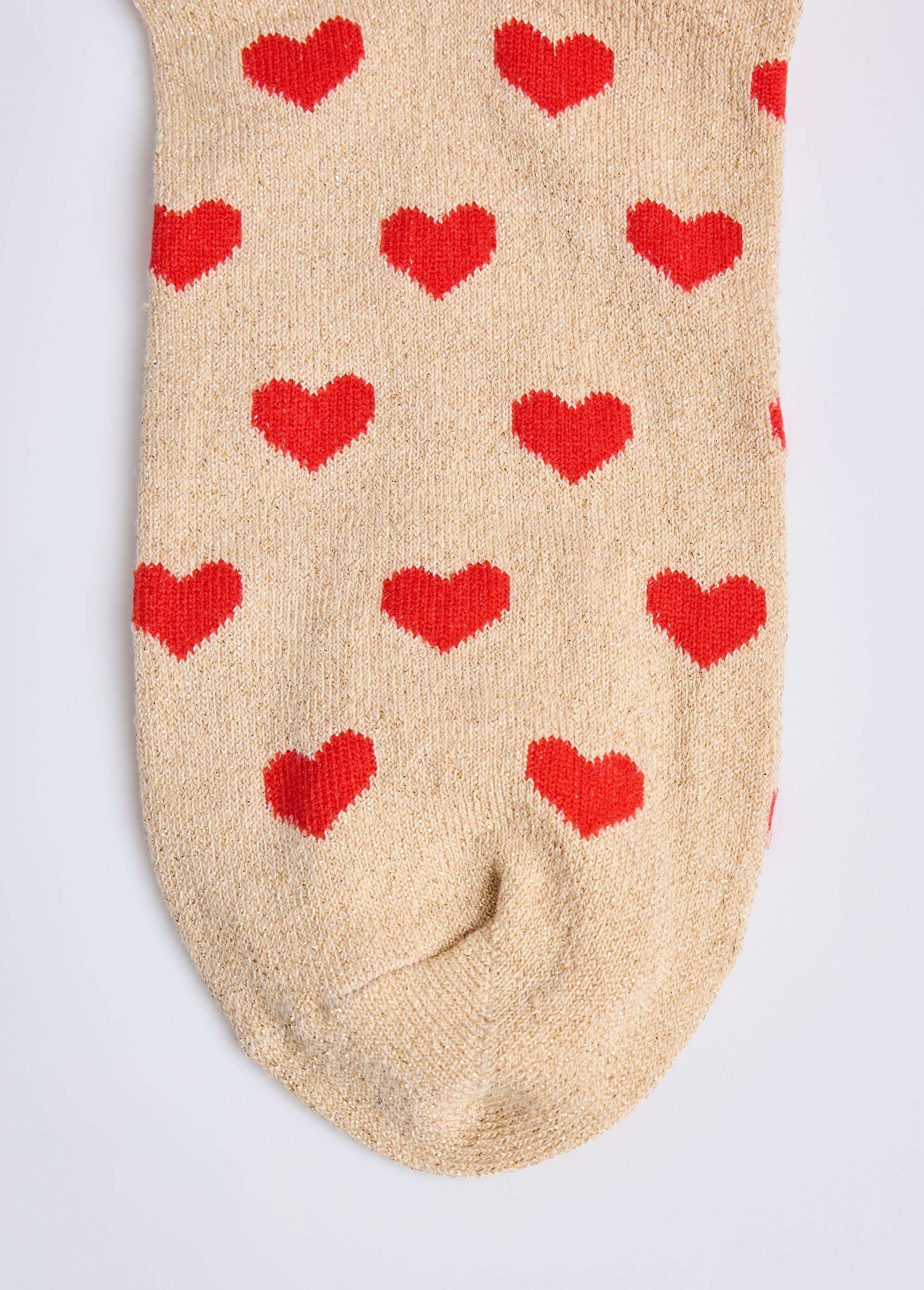 Chaussettes pailletées à message Femme Doré MILL25BW25 DE3