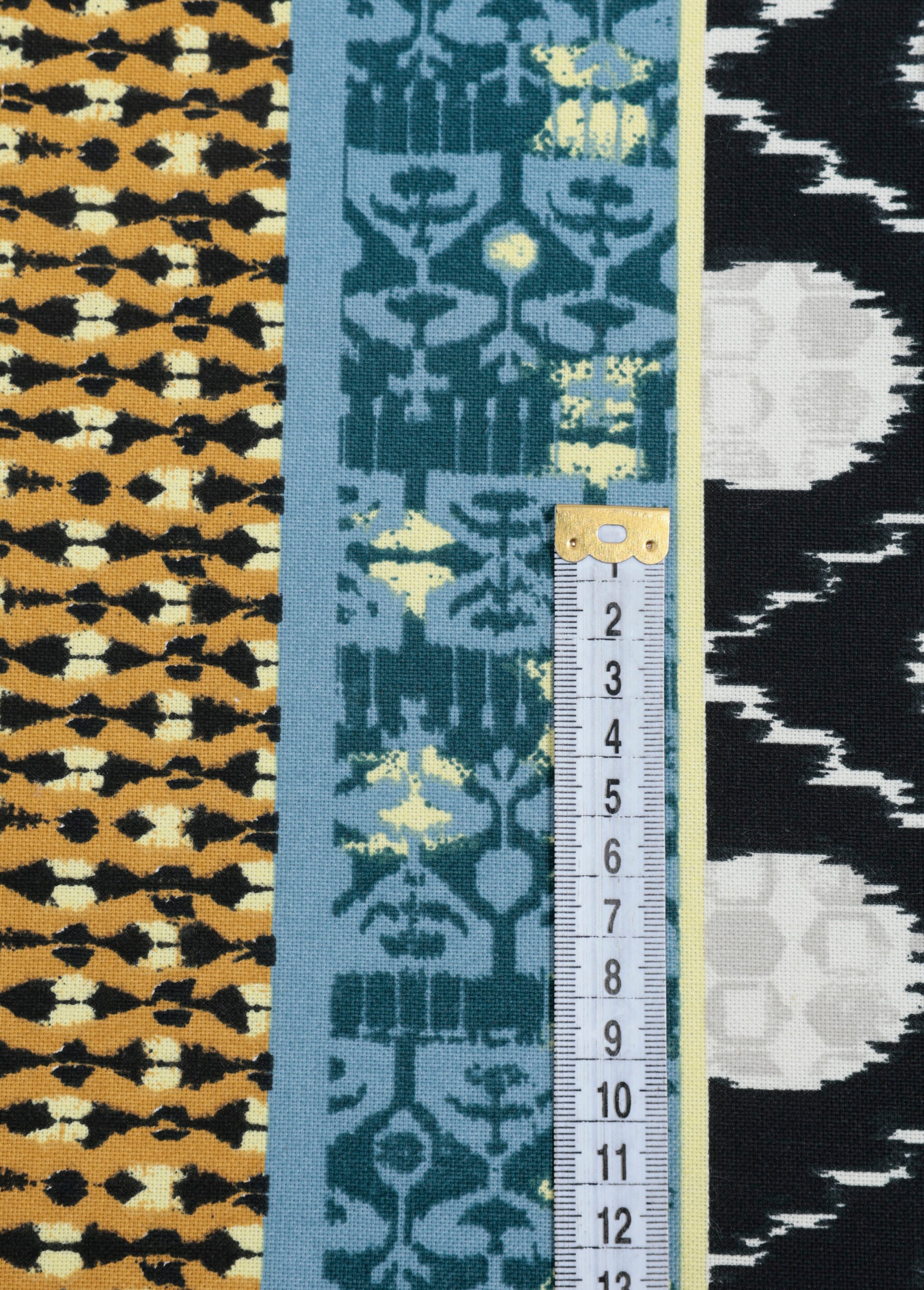 Coupon tissu coton imprimé ethnique 1J