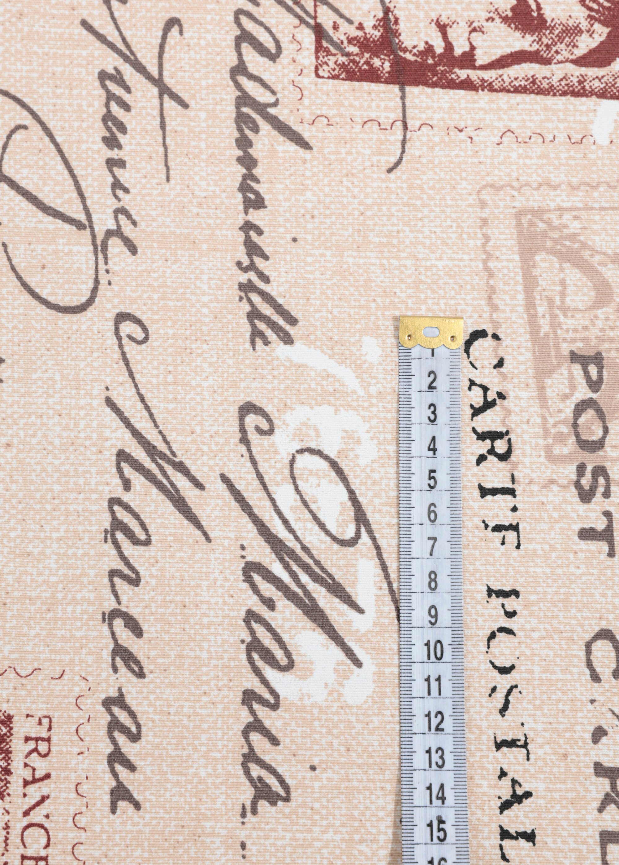 Coupon tissu inspiration voyage, Poste