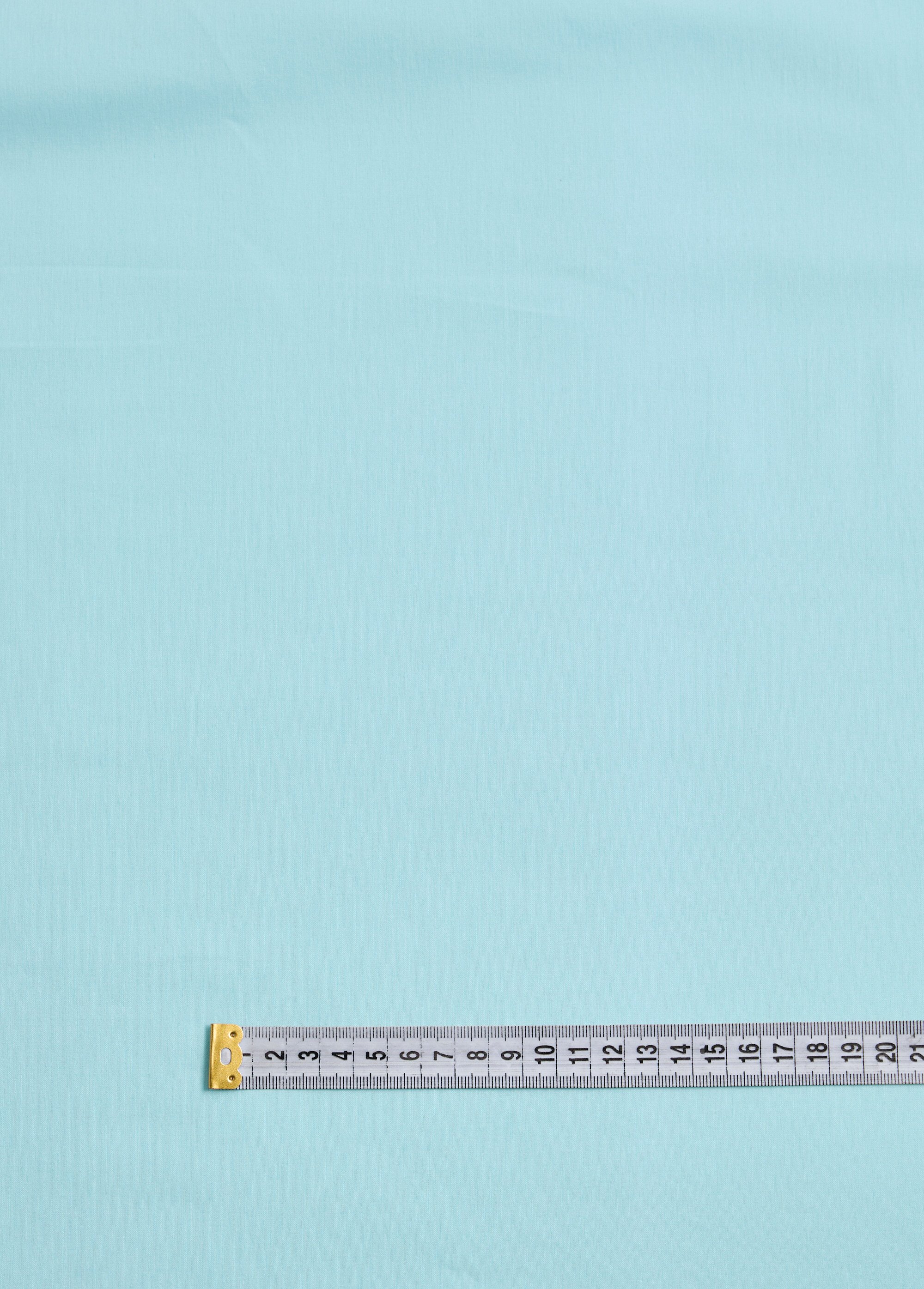 Coupon tissu popeline fine unie, 2A VERT COT149248 DE1