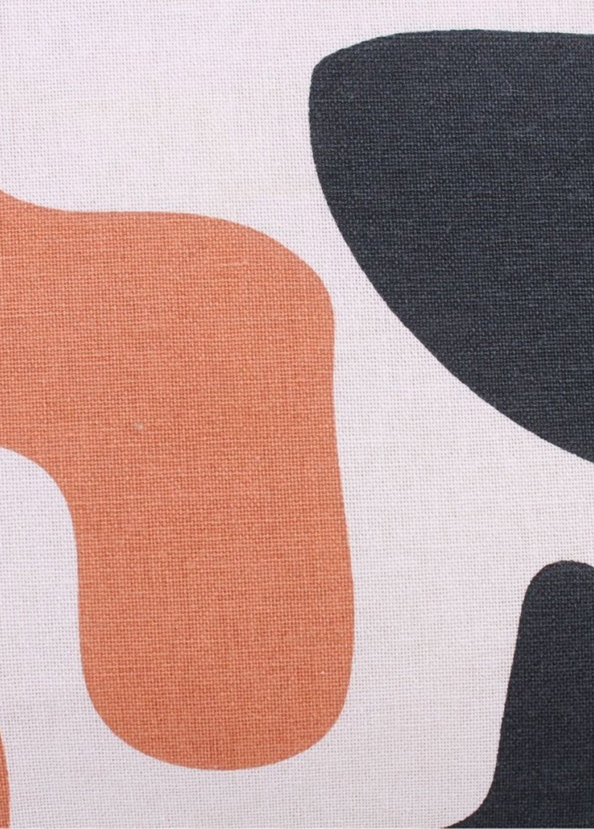 Coussin coton, inspiration art abstrait MULTICOLORE NOR-33005 DE4