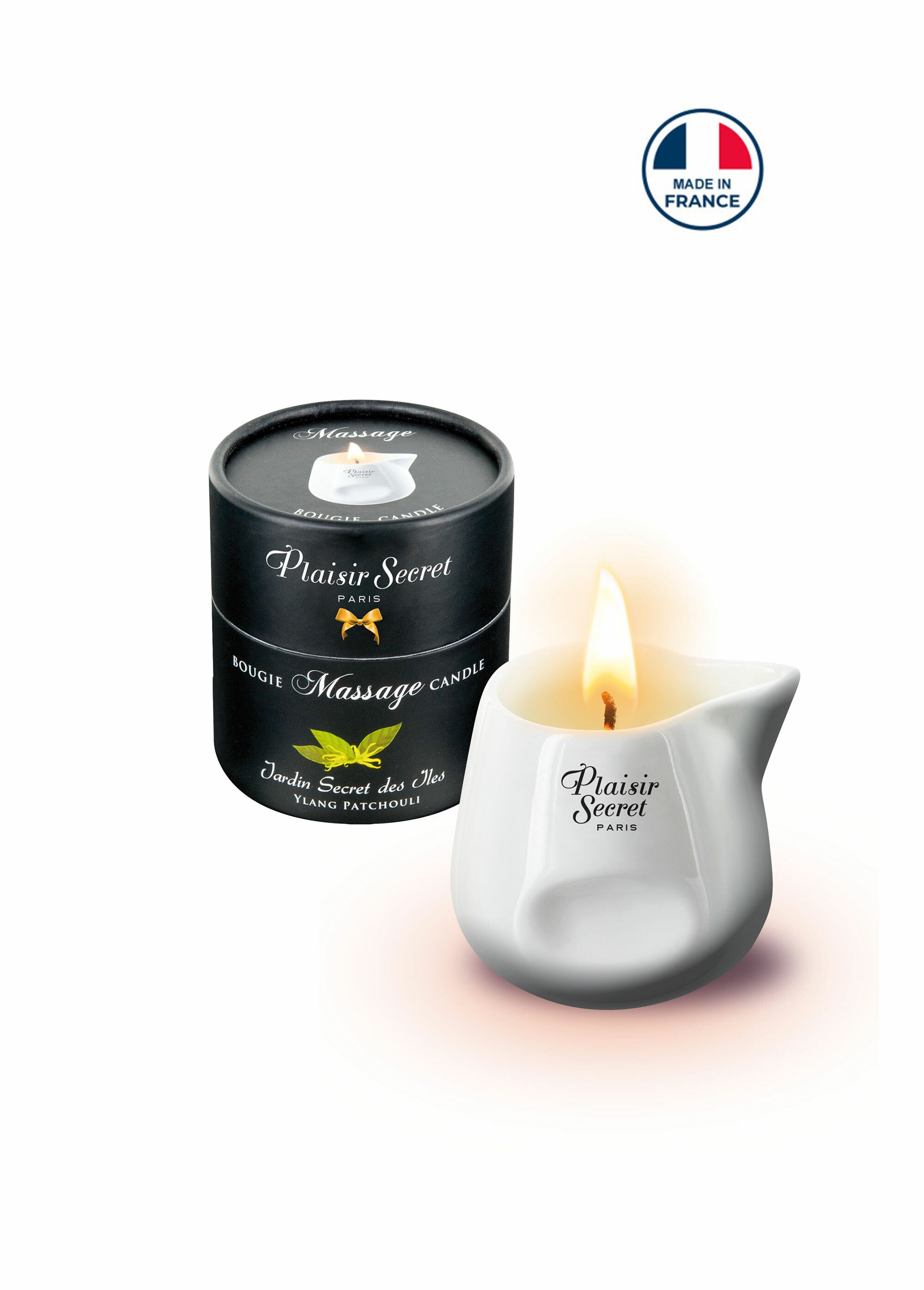 Bougie de massage sensuel parfumée