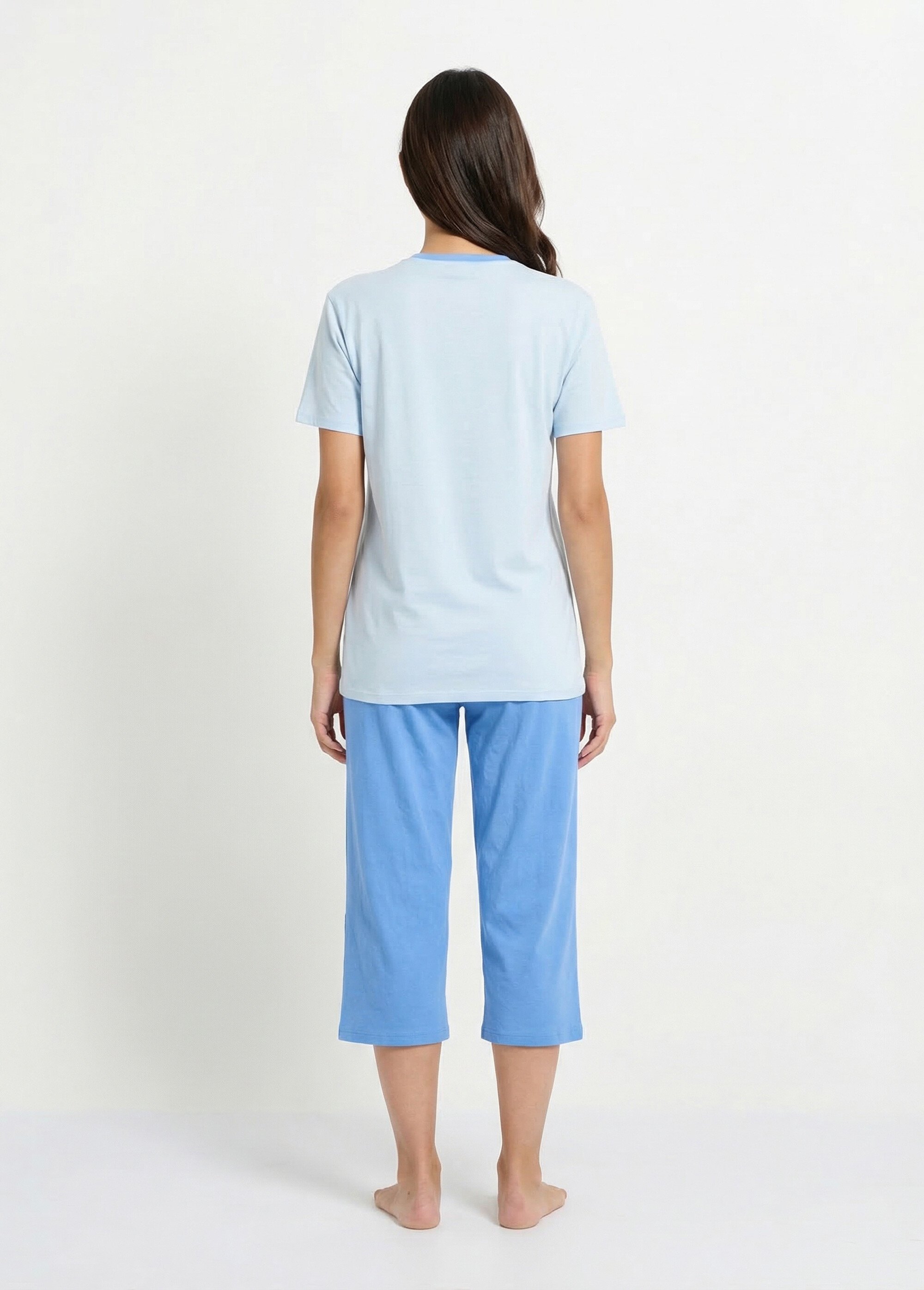 Pyjama corsaire coton à motif - lot de 2 Femme ASSORTIS LOT 2 SEVEN DO2