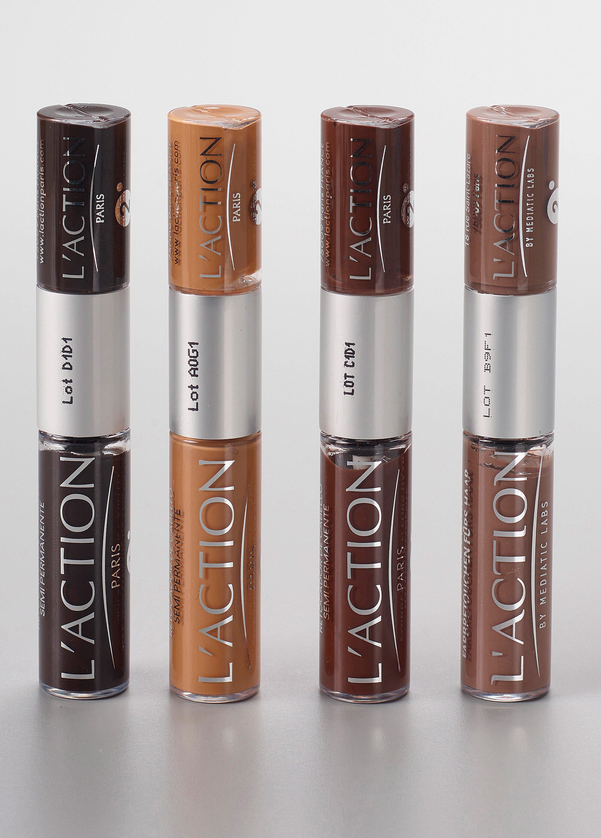 Retouche cheveux blancs et racines