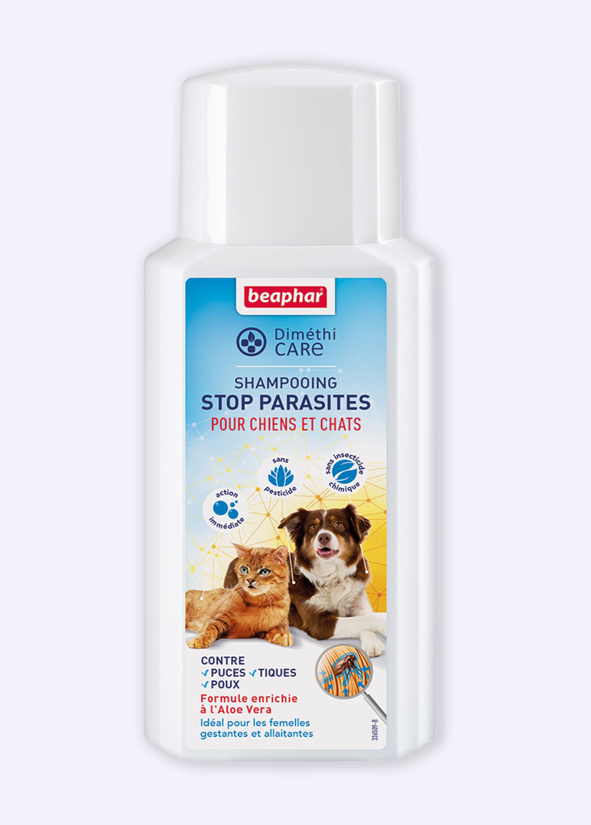 Shampoing anti parasites chien et chat