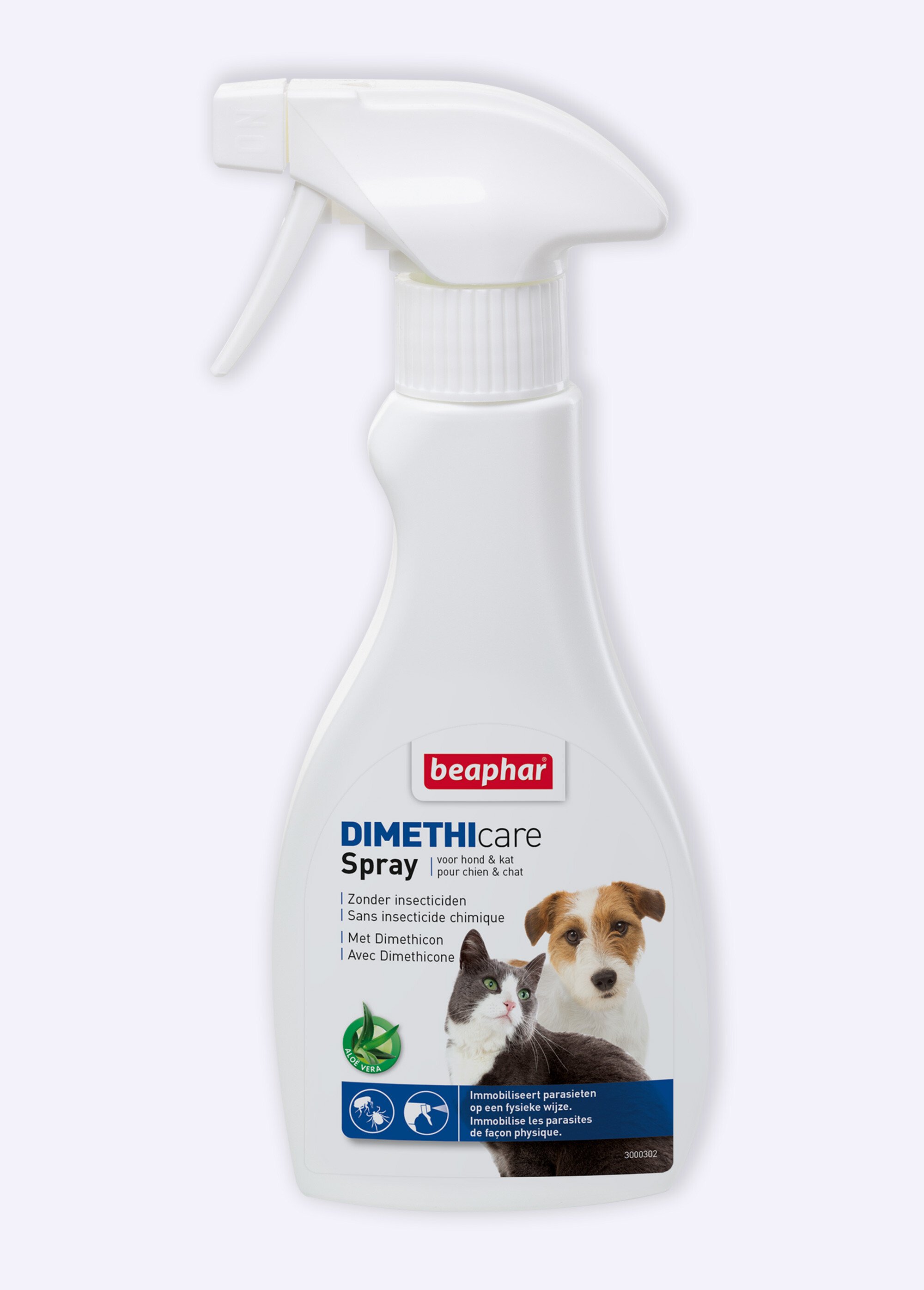 Spray anti parasites, chien et chat