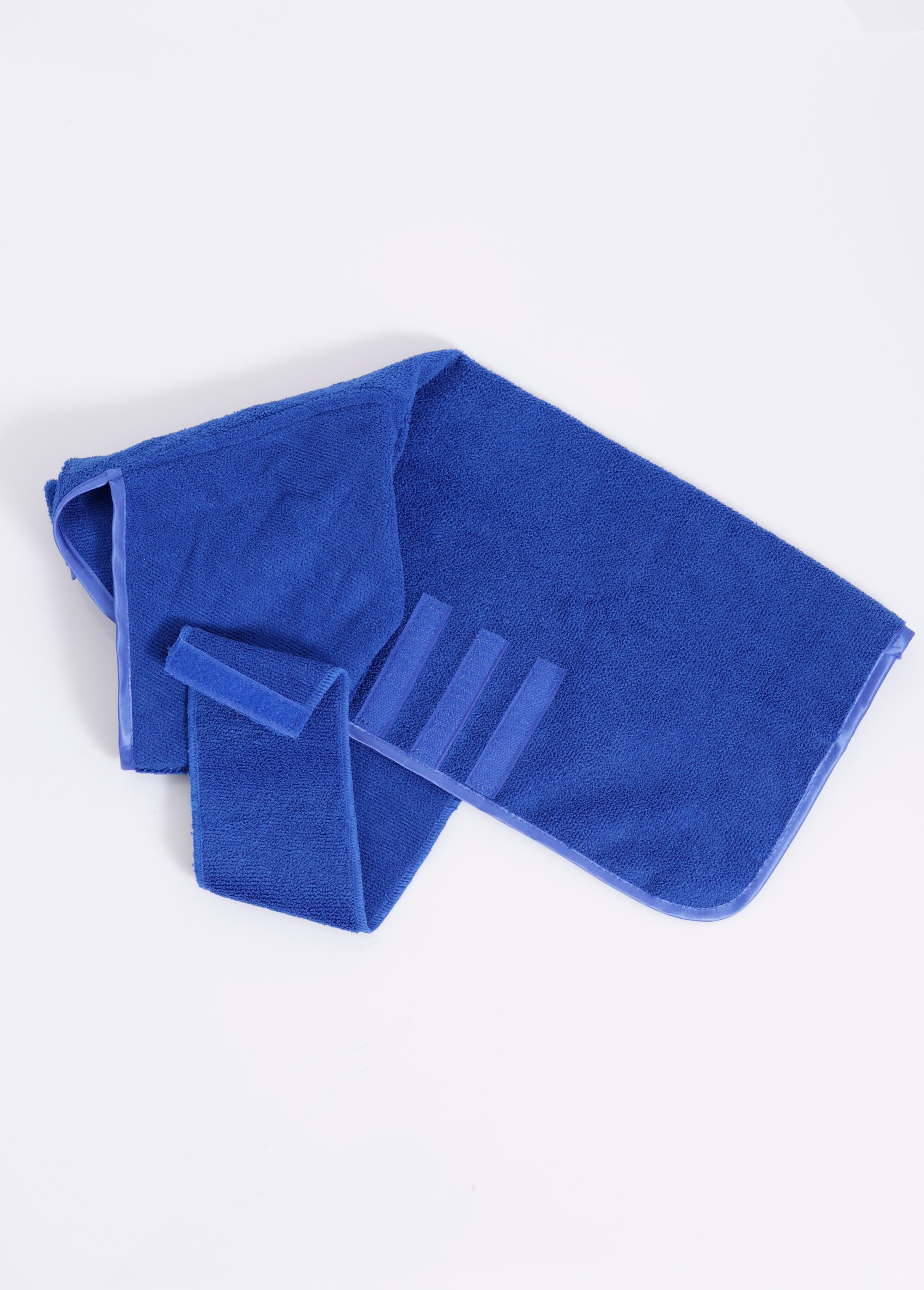 Cape de bain en éponge pour animaux BLEU KP-485600040 DE1