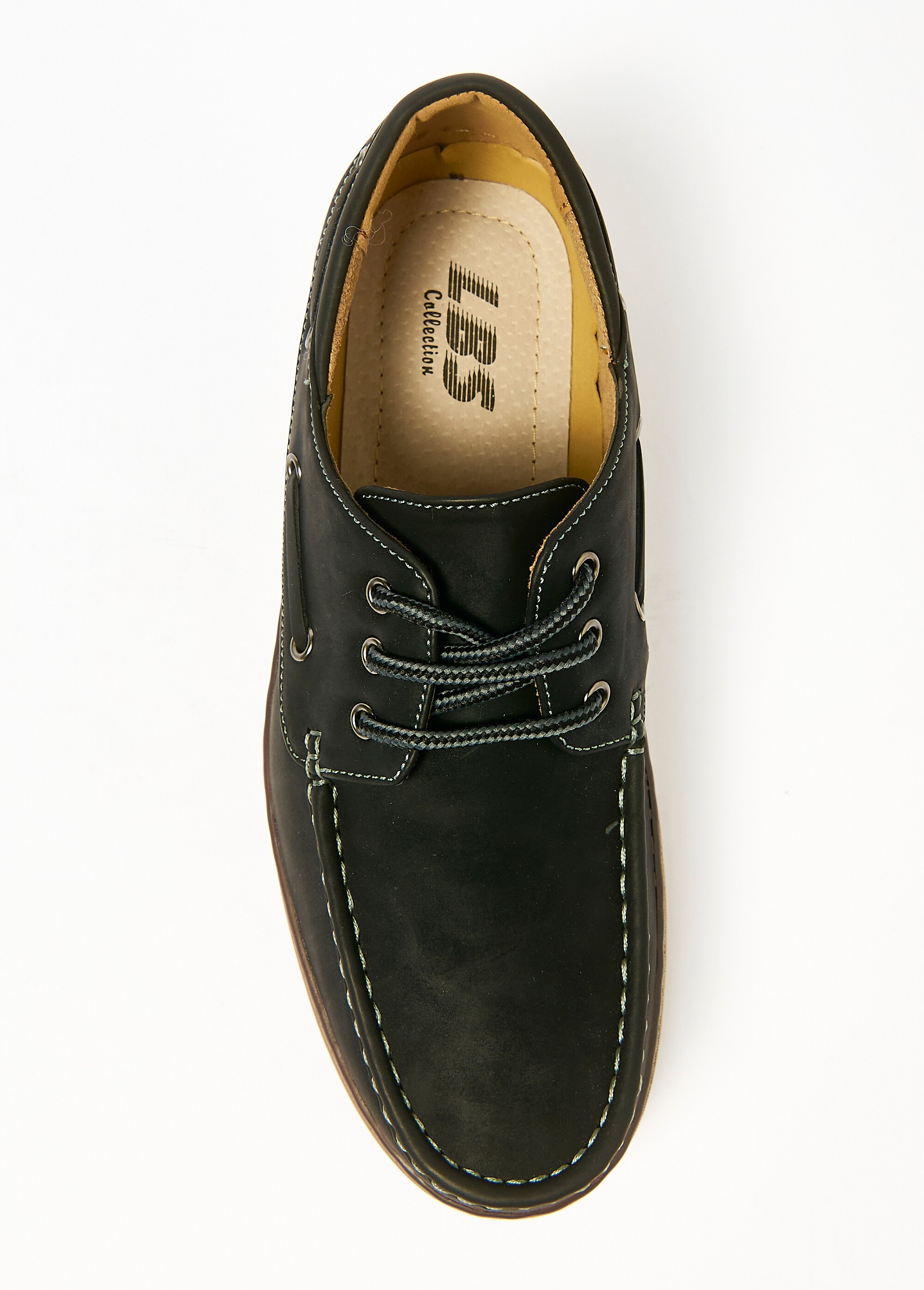 Chaussures Bateau Homme Cuir Véritable – Derby Lacets, Semelle Caoutchouc Antidérapante, Look Élégant & Confort Quotidien